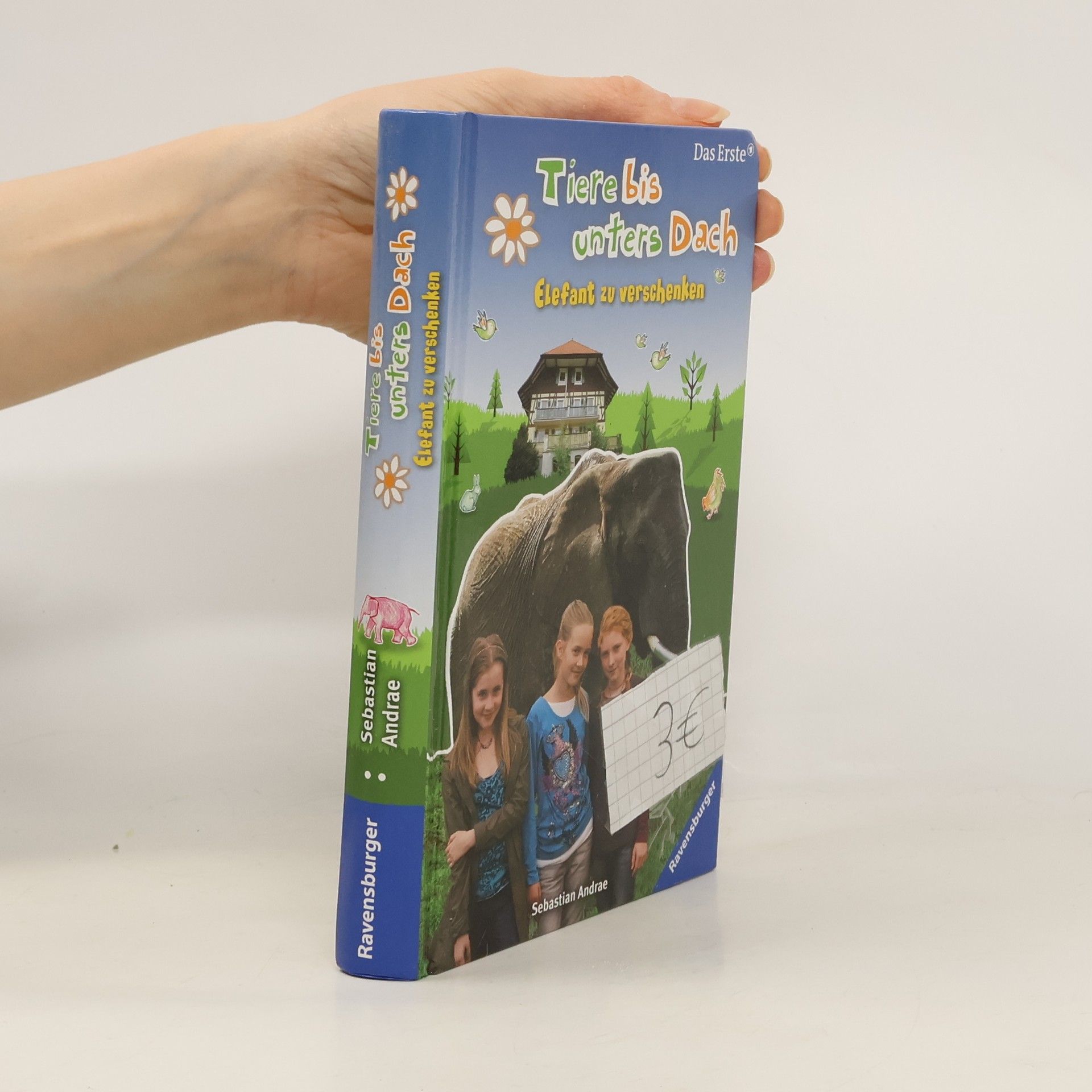 Tiere bis unters Dach.Elefant zu verschenken