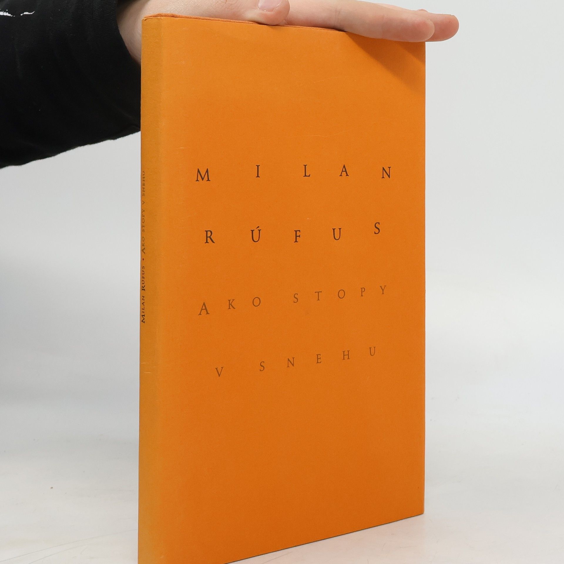 Milan Rúfus Ako stopy v snehu