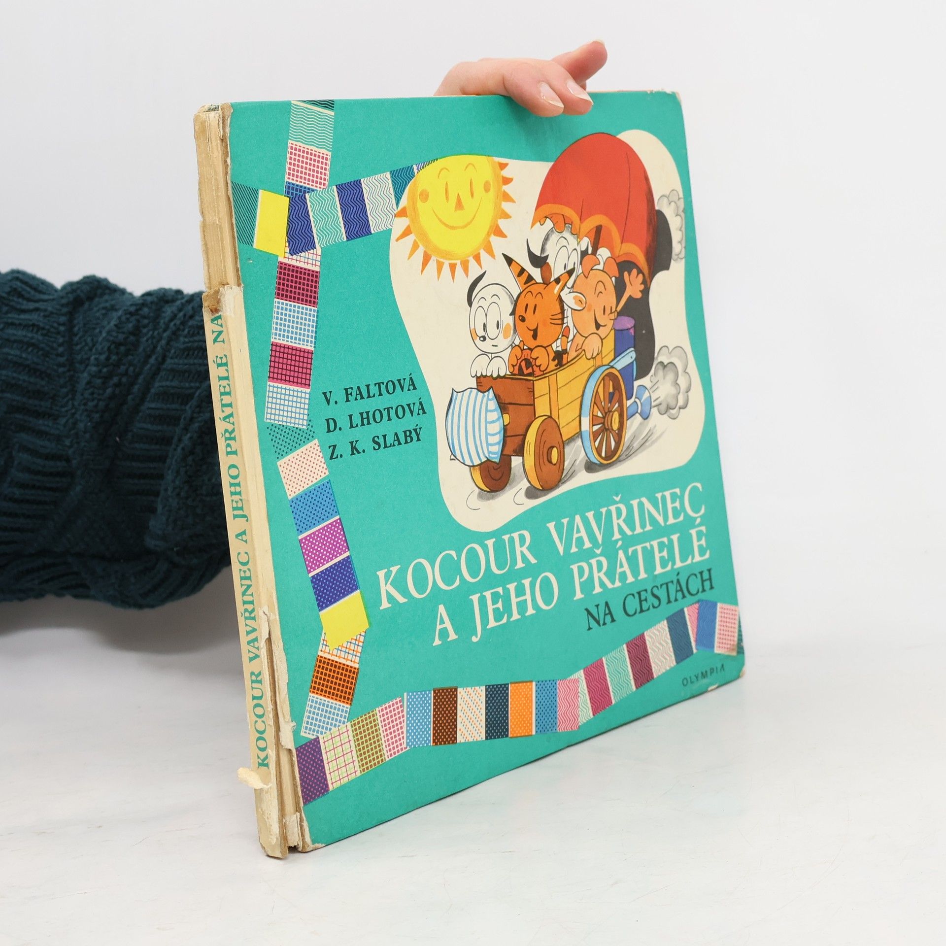 Věra Faltová Kocour Vavřinec a jeho přátelé na cestách