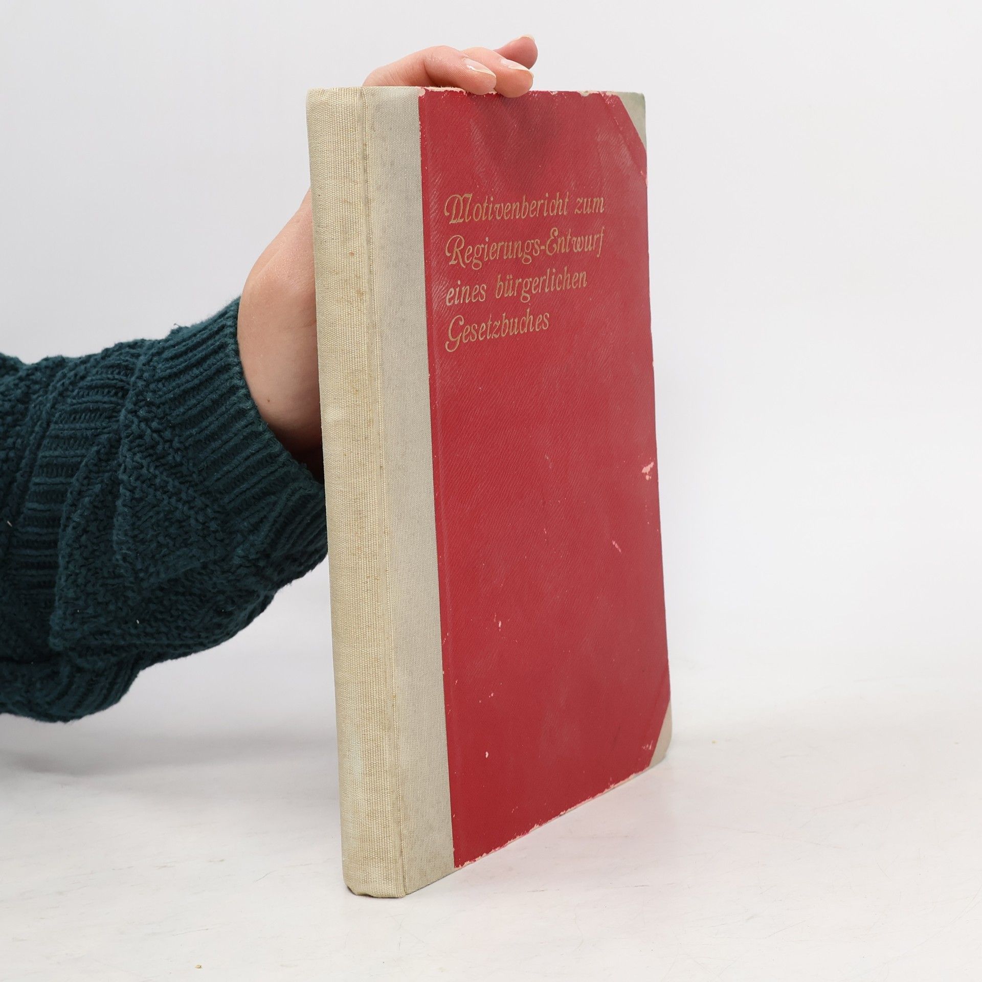Robert Seifert Motivenbericht zum Regierungsentwurf eines bürgerlichen Gesetzbuches