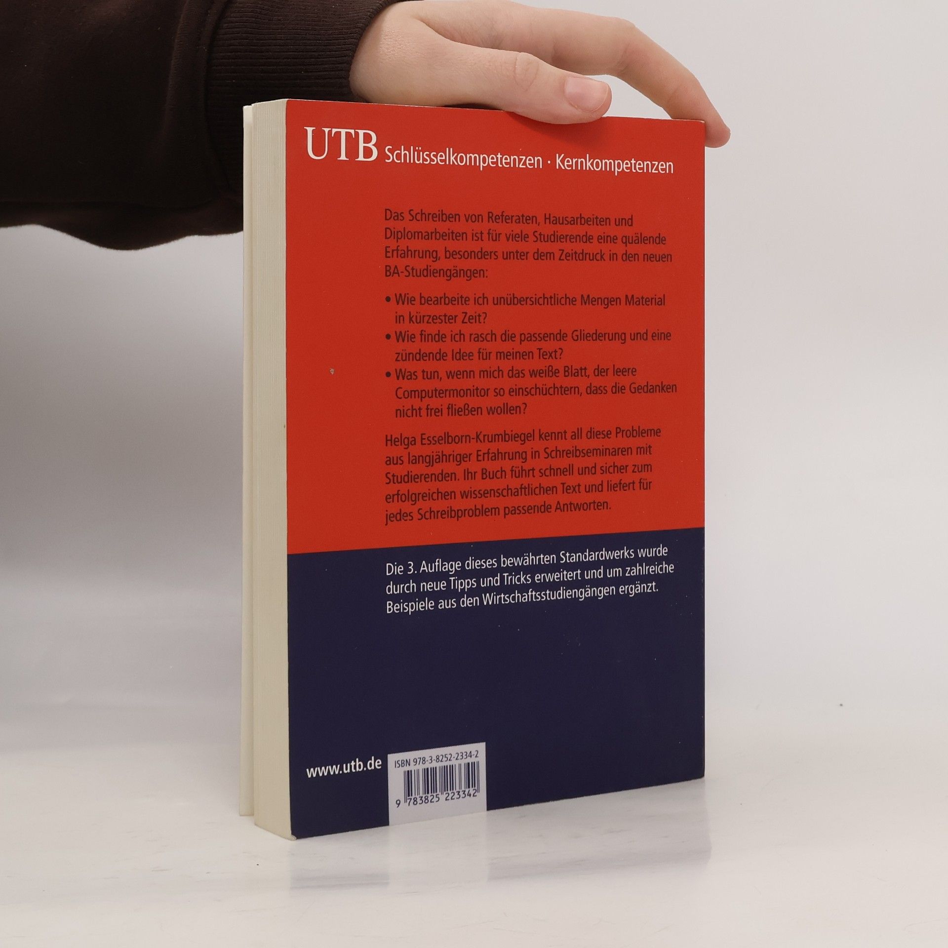 Helga Esselborn-Krumbiegel Von der Idee zum Text