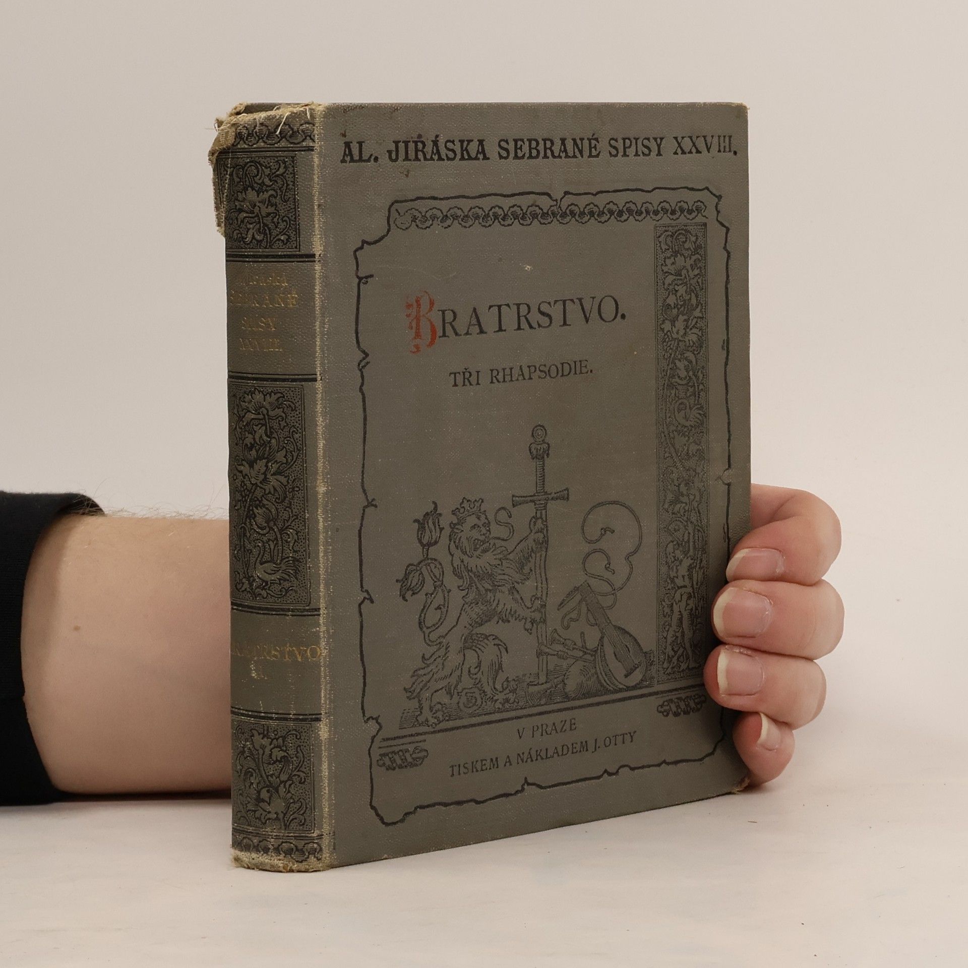 Alois Jirásek Bratrstvo. Tři rhapsodie. I, Bitva u Lučence