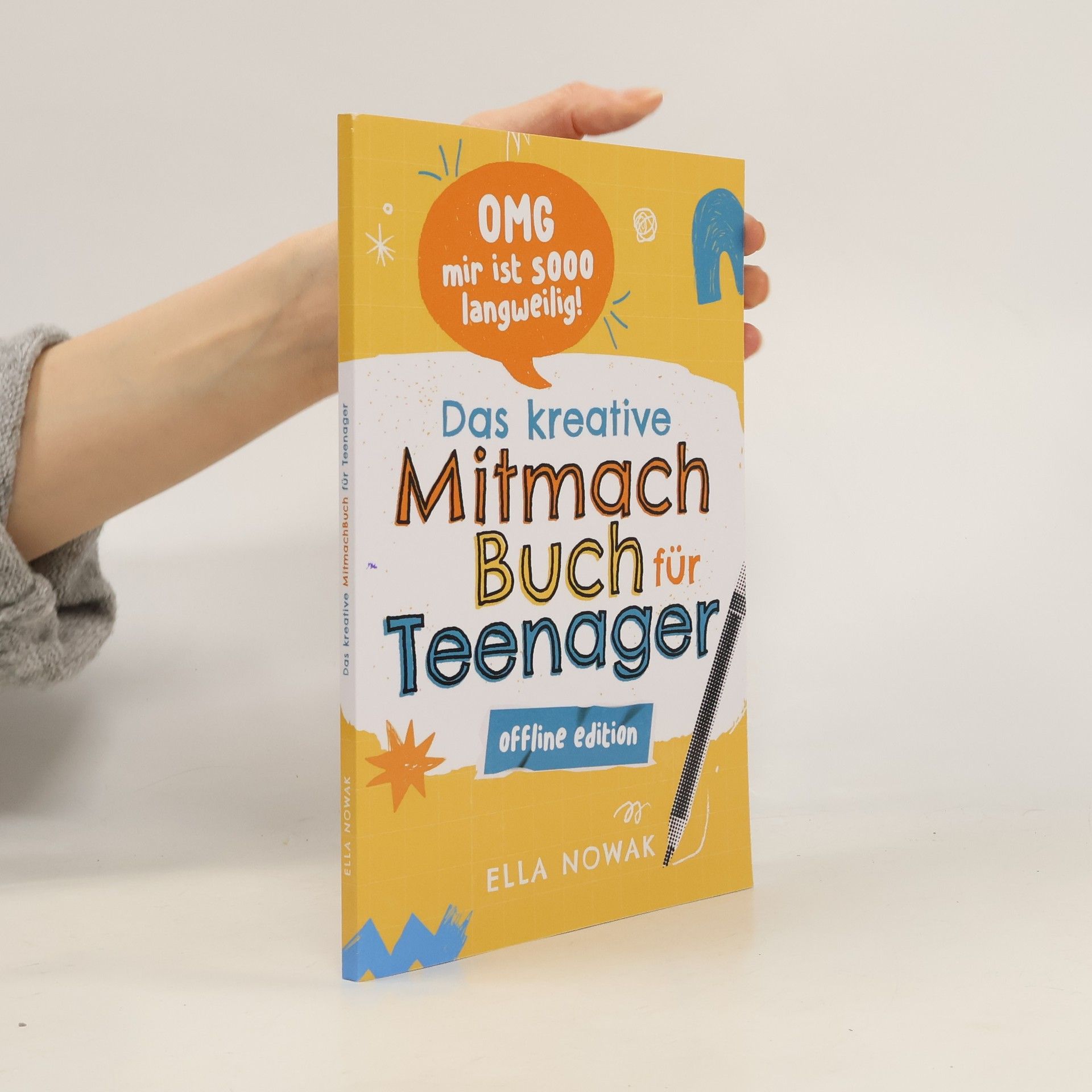 Das kreative Mitmach buch für Teenager