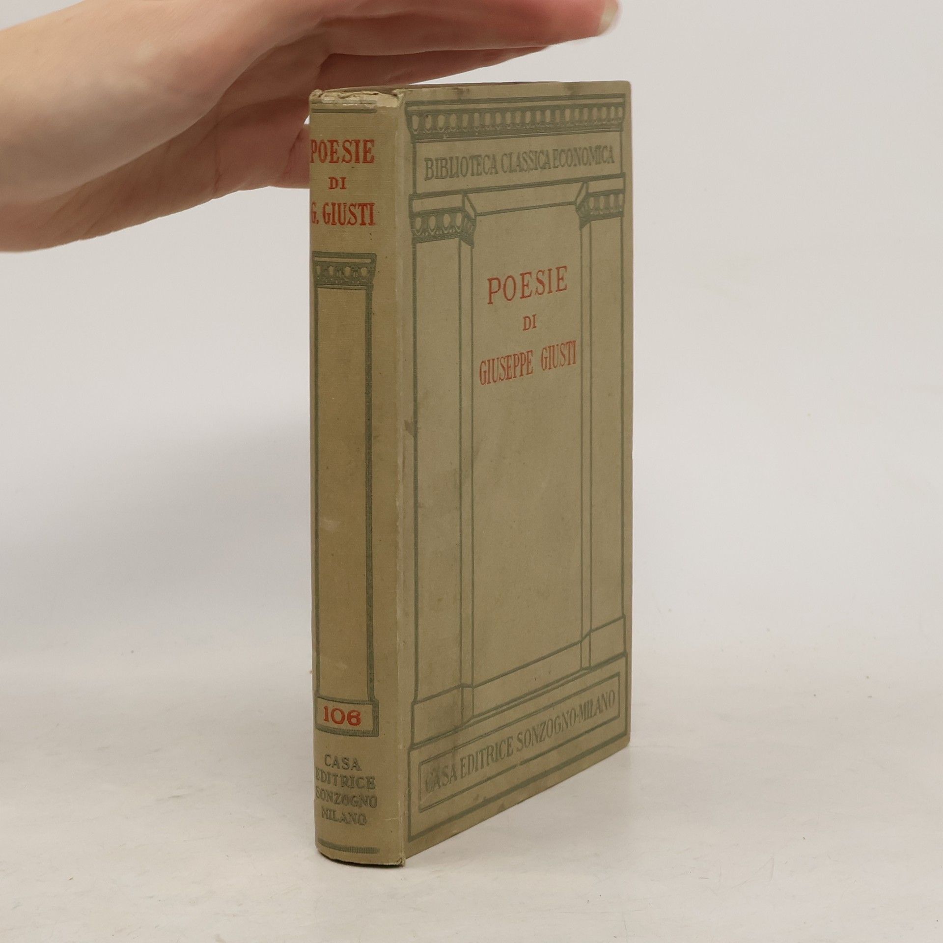 Giuseppe Giusti Poesie di Giuseppe Giusti