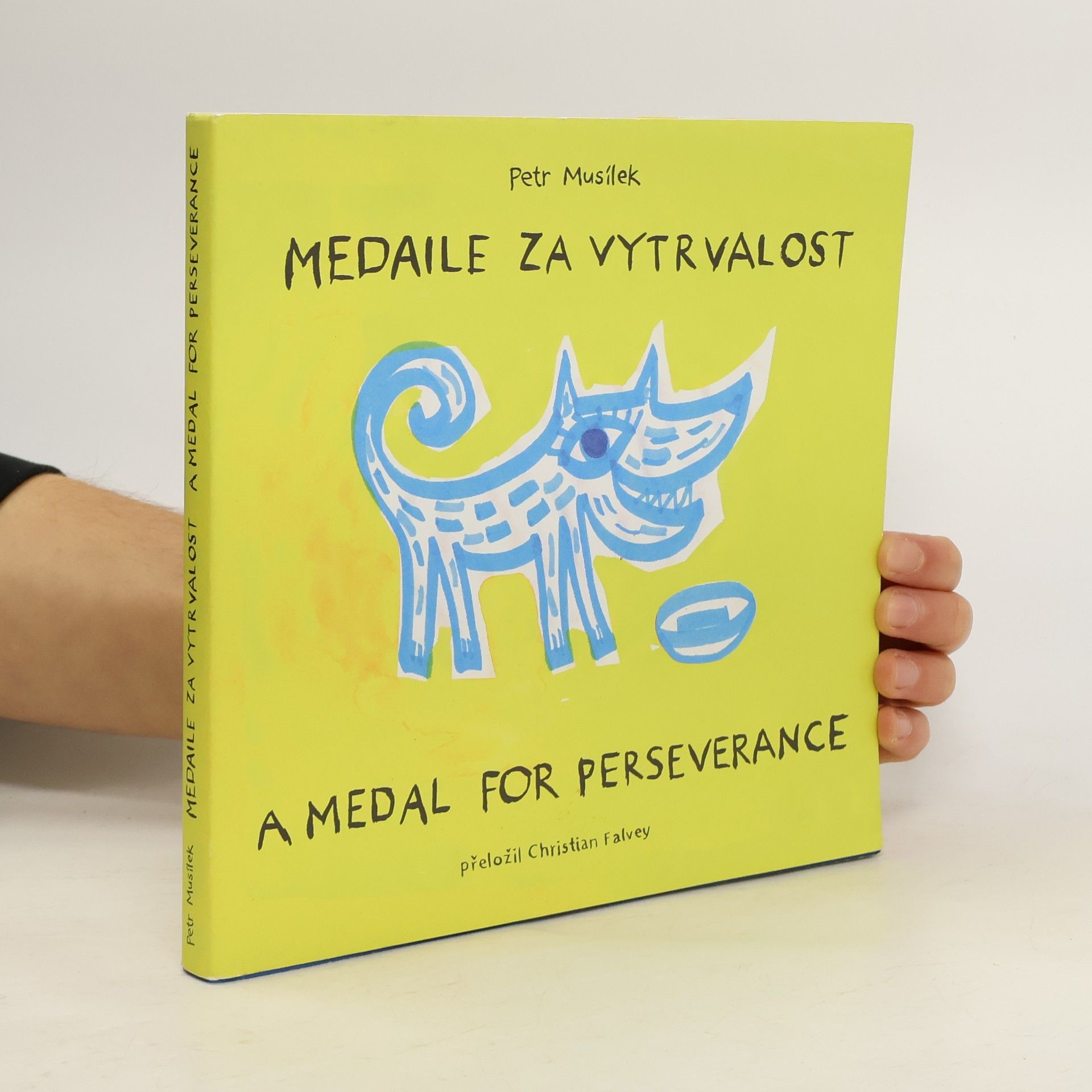 Petr Musílek Medaile za vytrvalost. A medal for perseverance