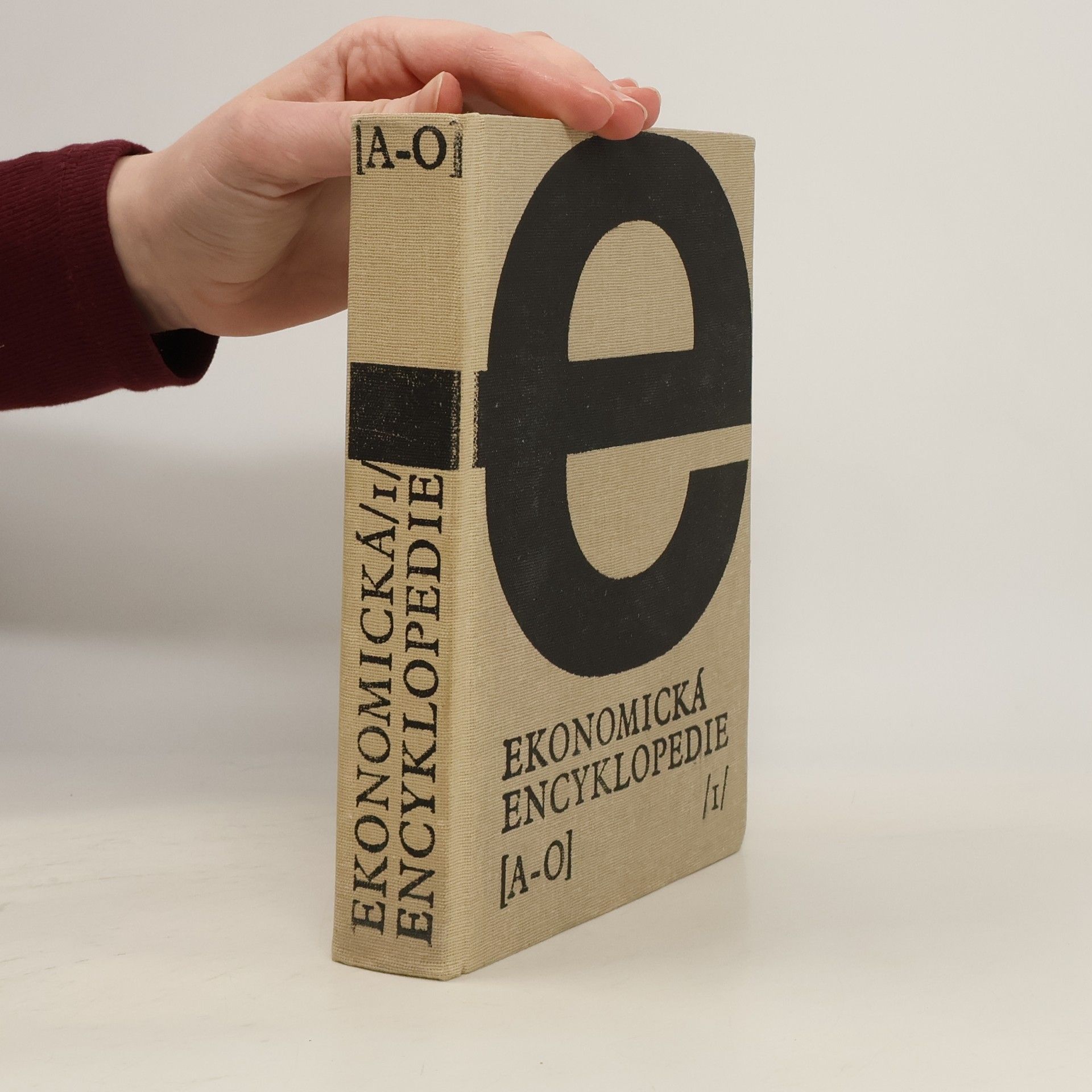 Ekonomická encyklopedie. 1. svazek A-O