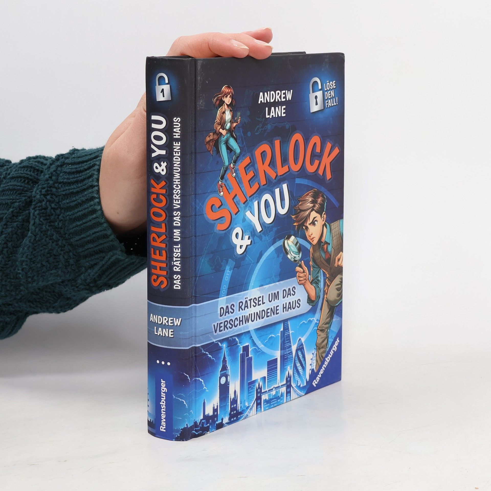 Andrew Lane Sherlock & You, Band 1: Das Rätsel um das verschwundene Haus. Ein Rätsel-Krimi von "Young Sherlock Holmes"-Erfolgsautor Andrew Lane!