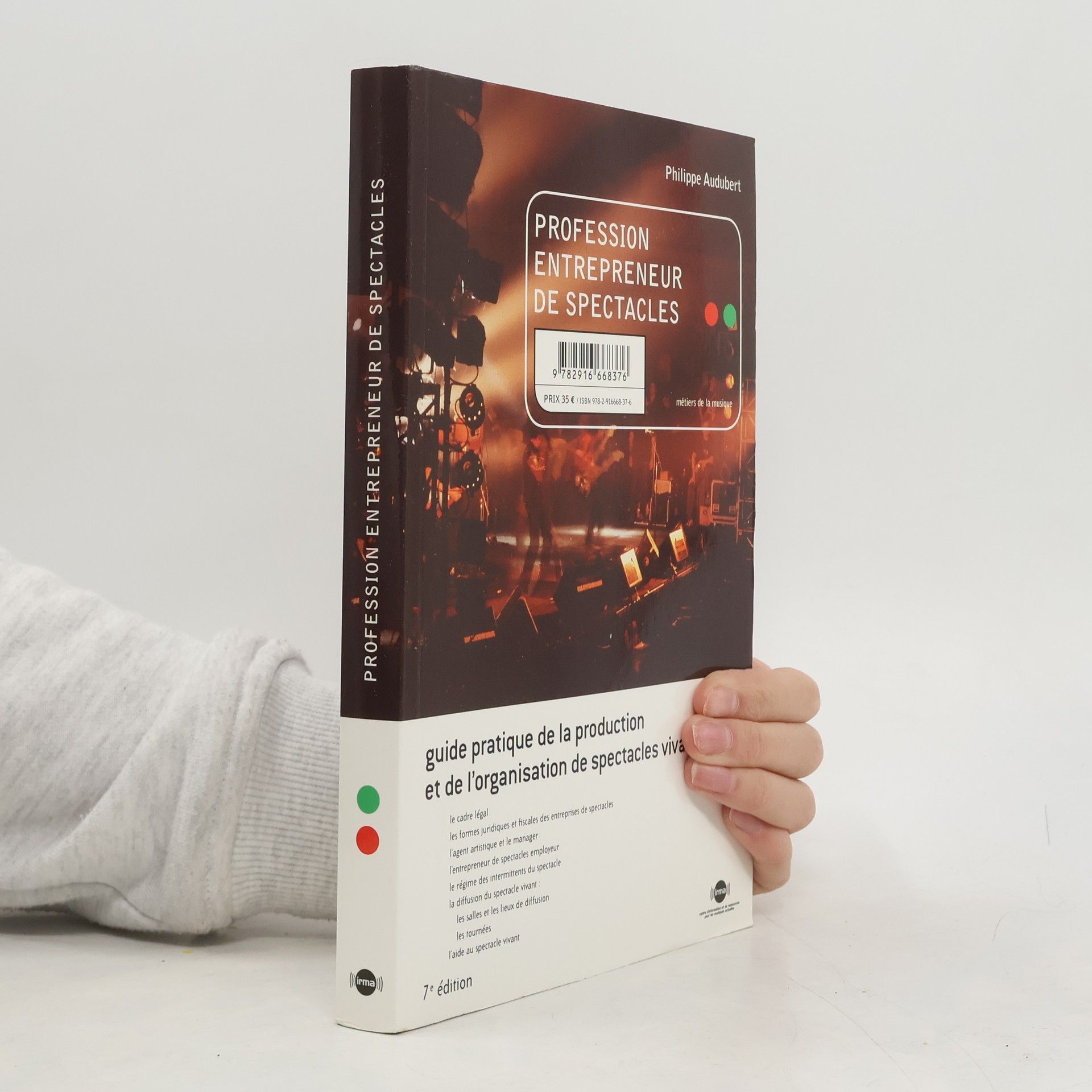 Philippe Audubert Profession entrepreneur de spectacles 2011-2012 - 7e édition