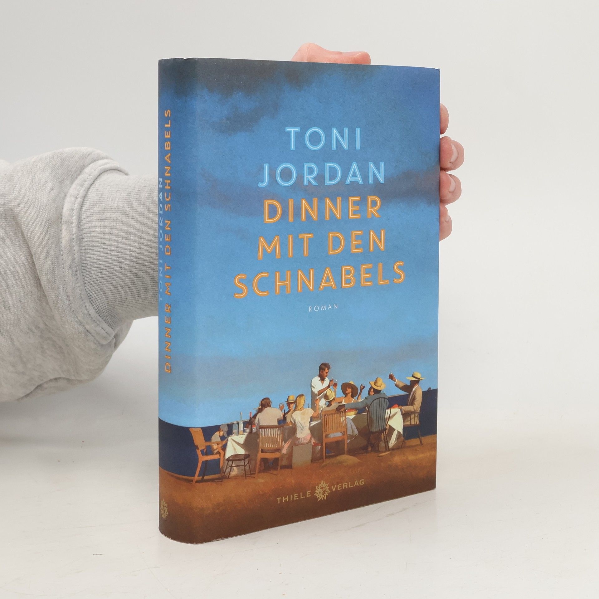 Toni Jordan Dinner mit den Schnabels