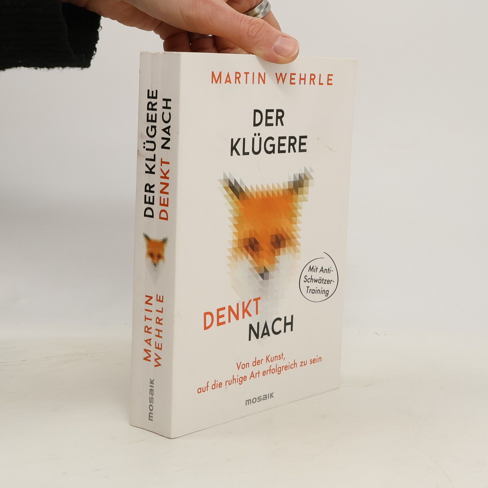 Martin Wehrle Der Klügere denkt nach