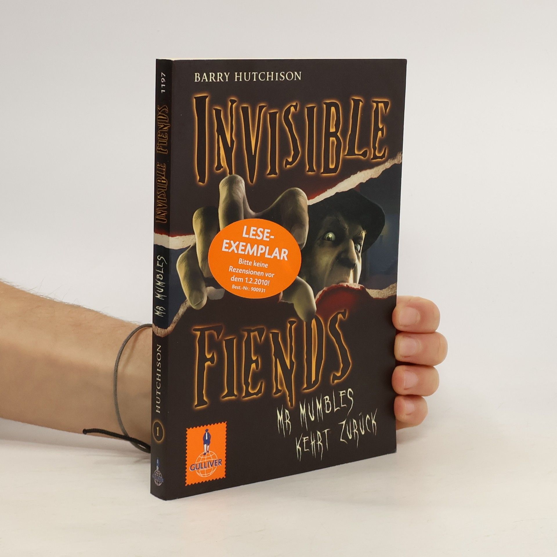 Barry Hutchison Invisible Fiends