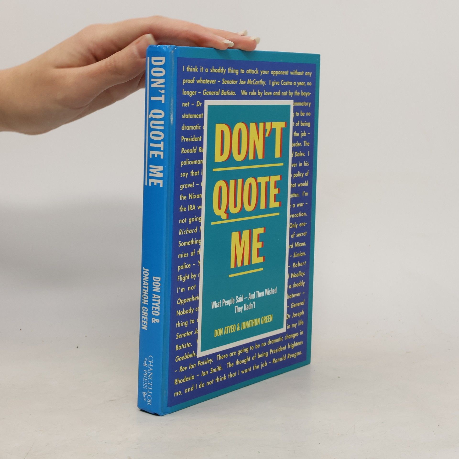 Don Atyeo Don't Quote Me