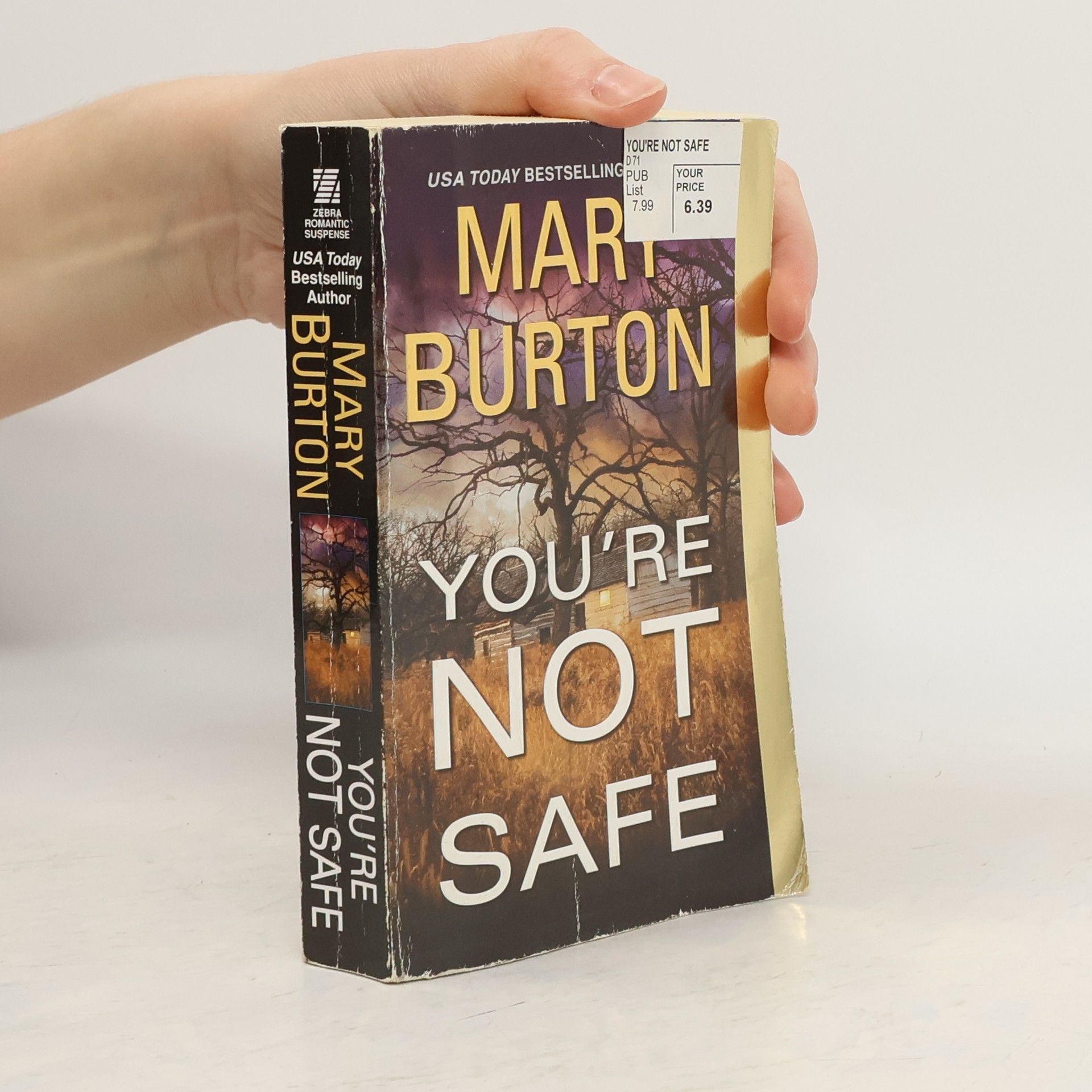 Mary Burton You're Not Safe