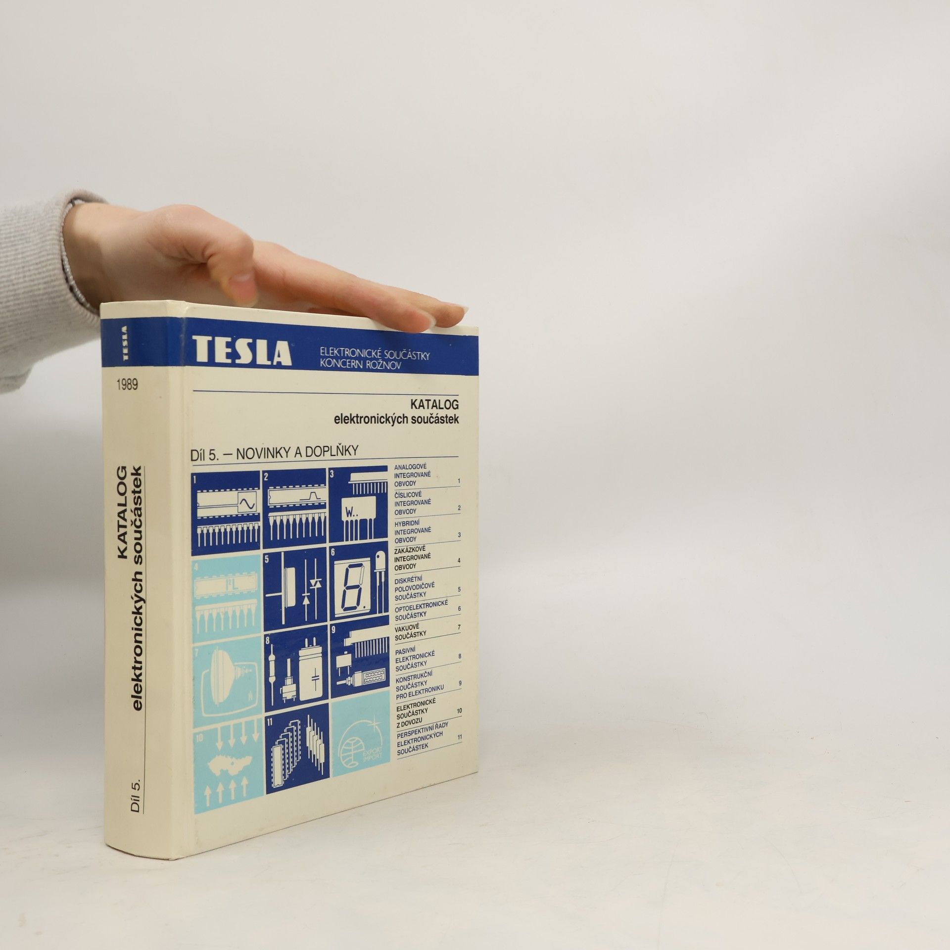 Collectif d'auteurs Katalog elektronických součástek, konstrukčních dílů, bloků a přístrojů 5