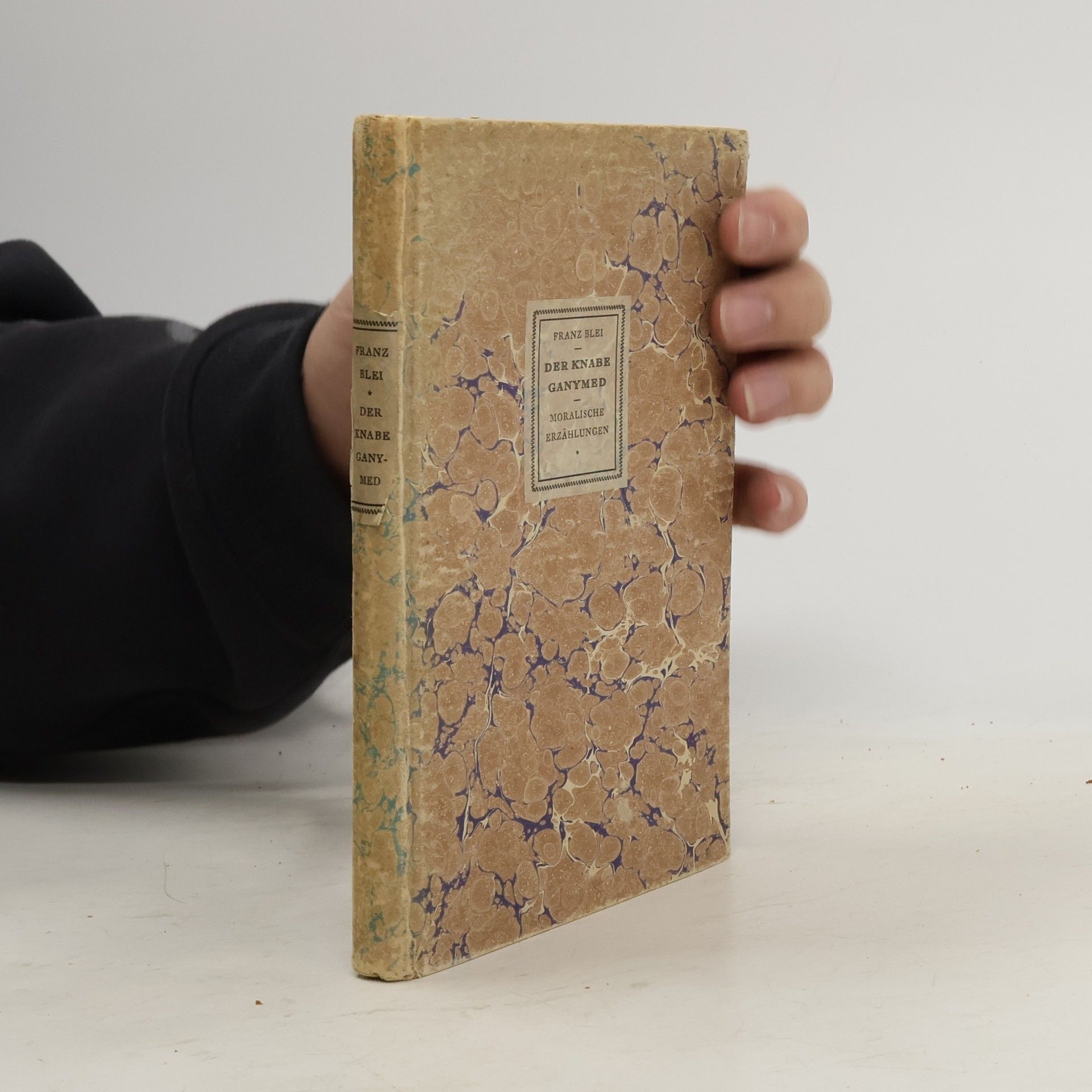 Franz Blei Der Knabe Ganymed