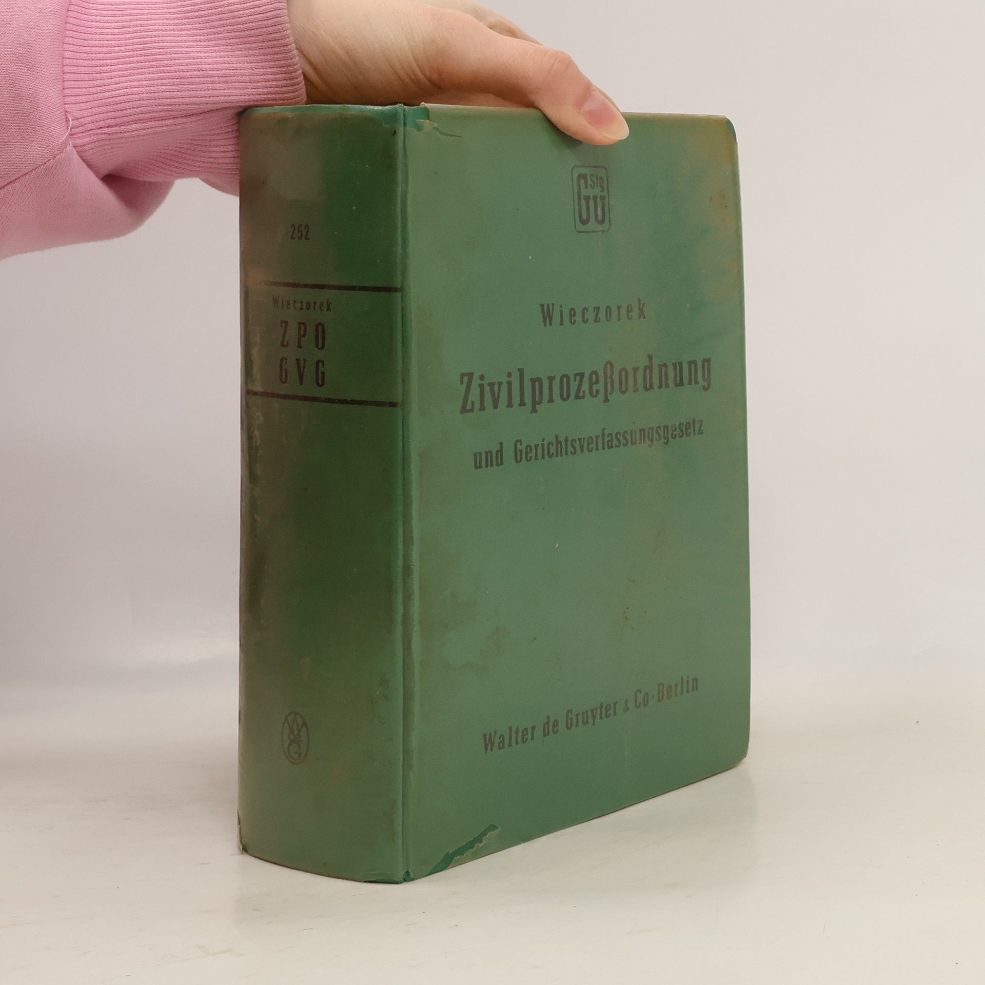 Thomas Wieczorek Zivilprozeßordnung und Gerichtsverfassungsgesetz