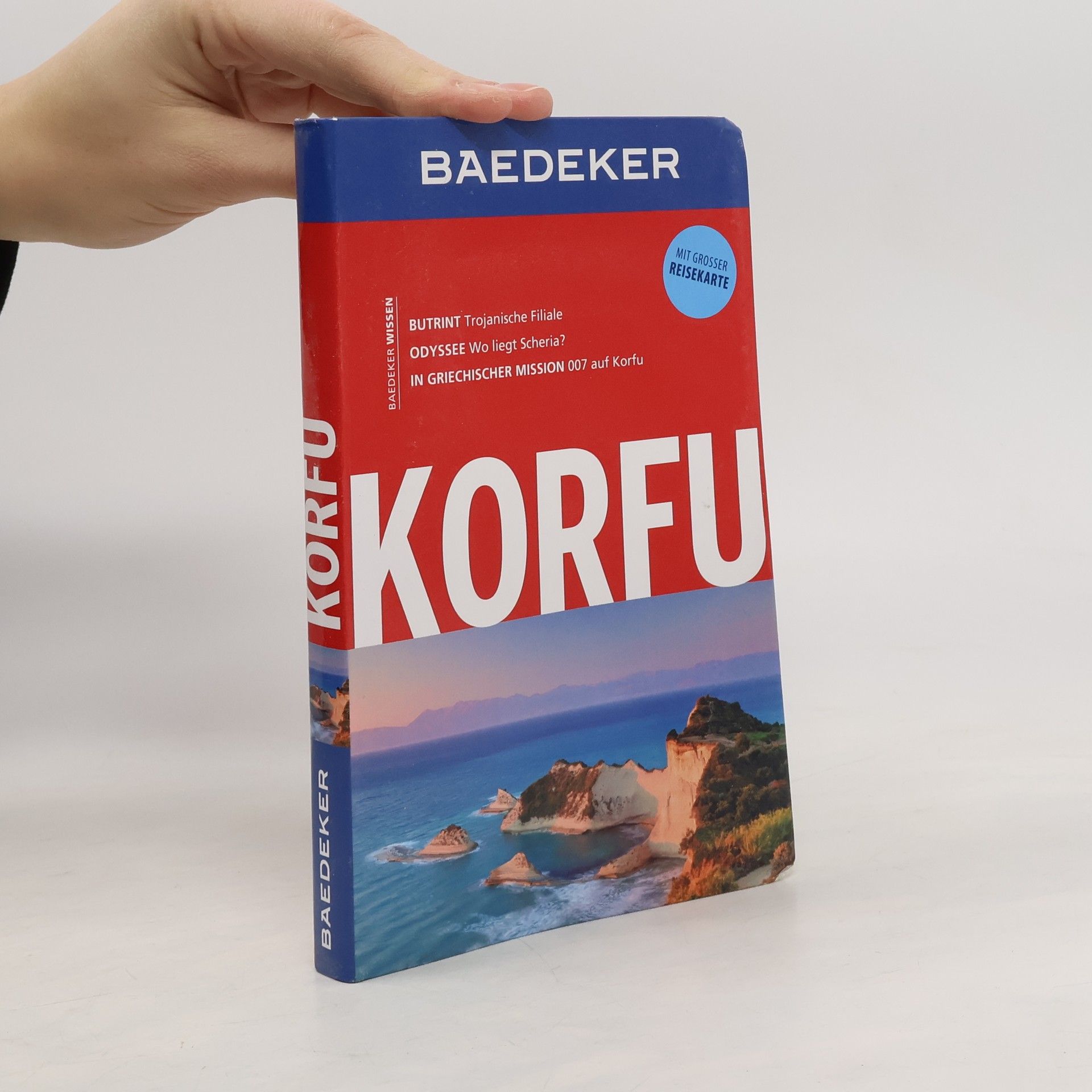 Birgit Borowski Baedeker Allianz Reiseführer Korfu, Ionische Inseln