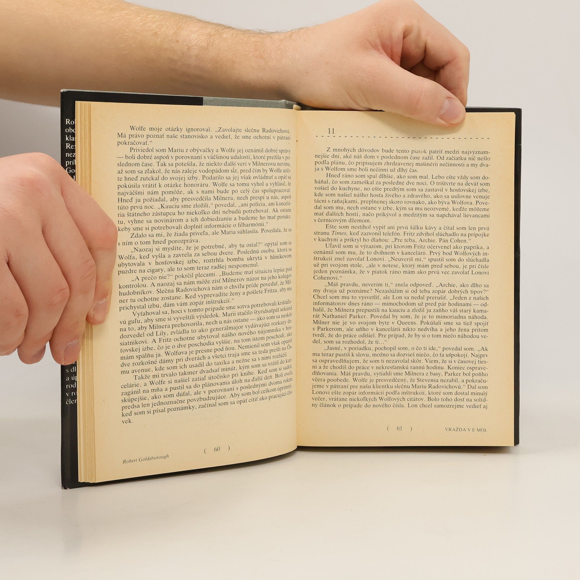 Robert Goldsborough 2x Nero Wolfe