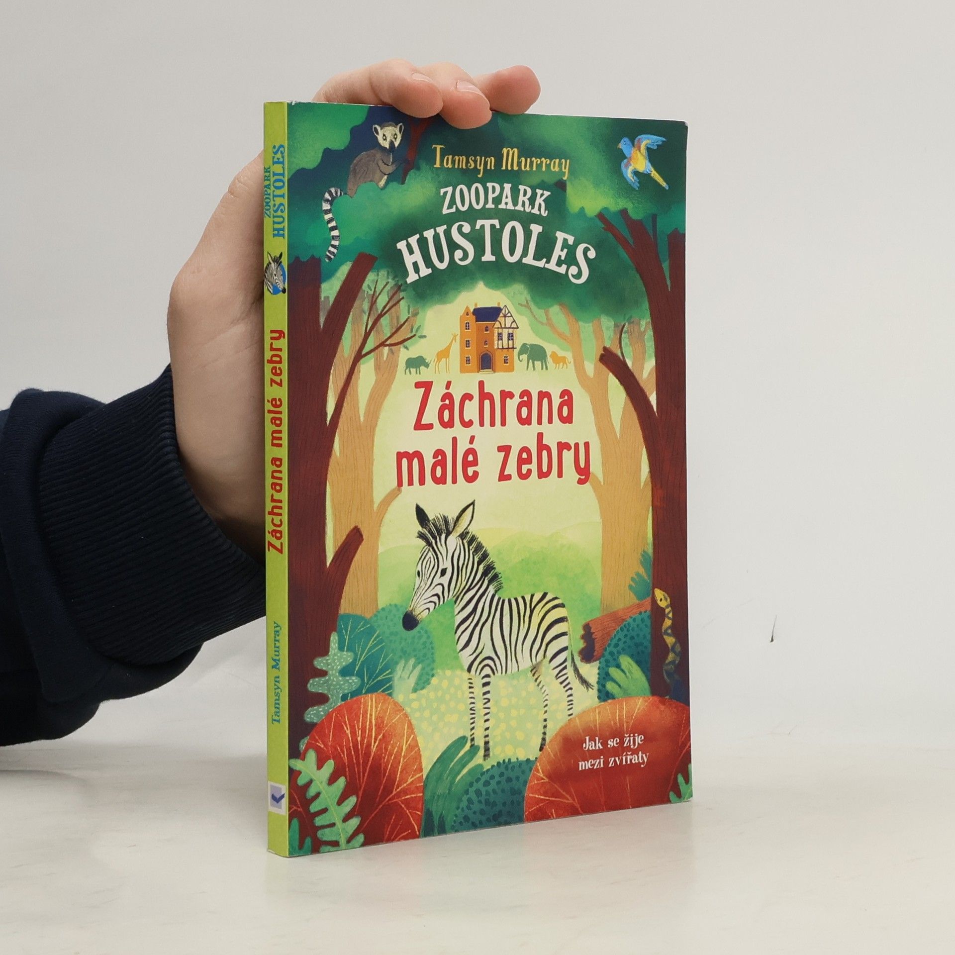 Zoopark Hustoles. Záchrana malé zebry