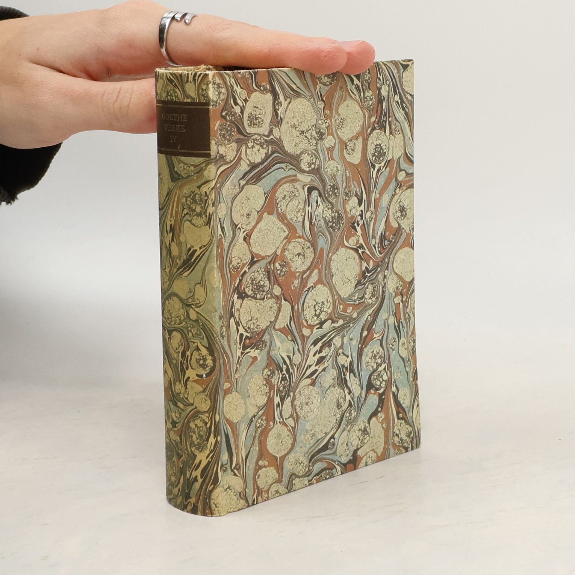 Johann Wolfgang von Goethe Goethe Werke IV.