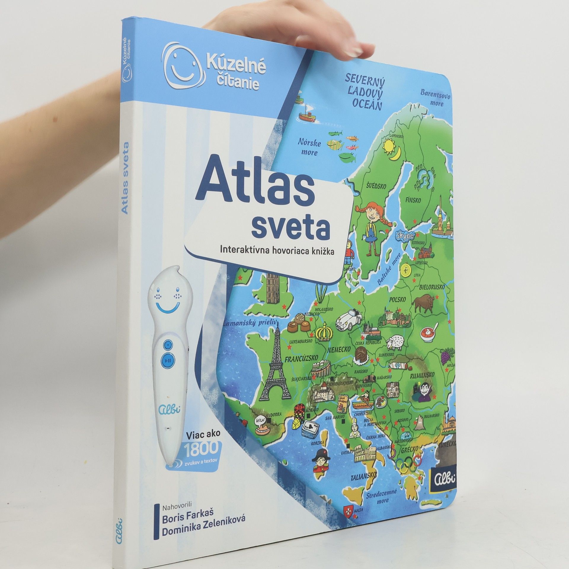 Auteurscollectief Atlas sveta : interaktívna hovoriaca knižka