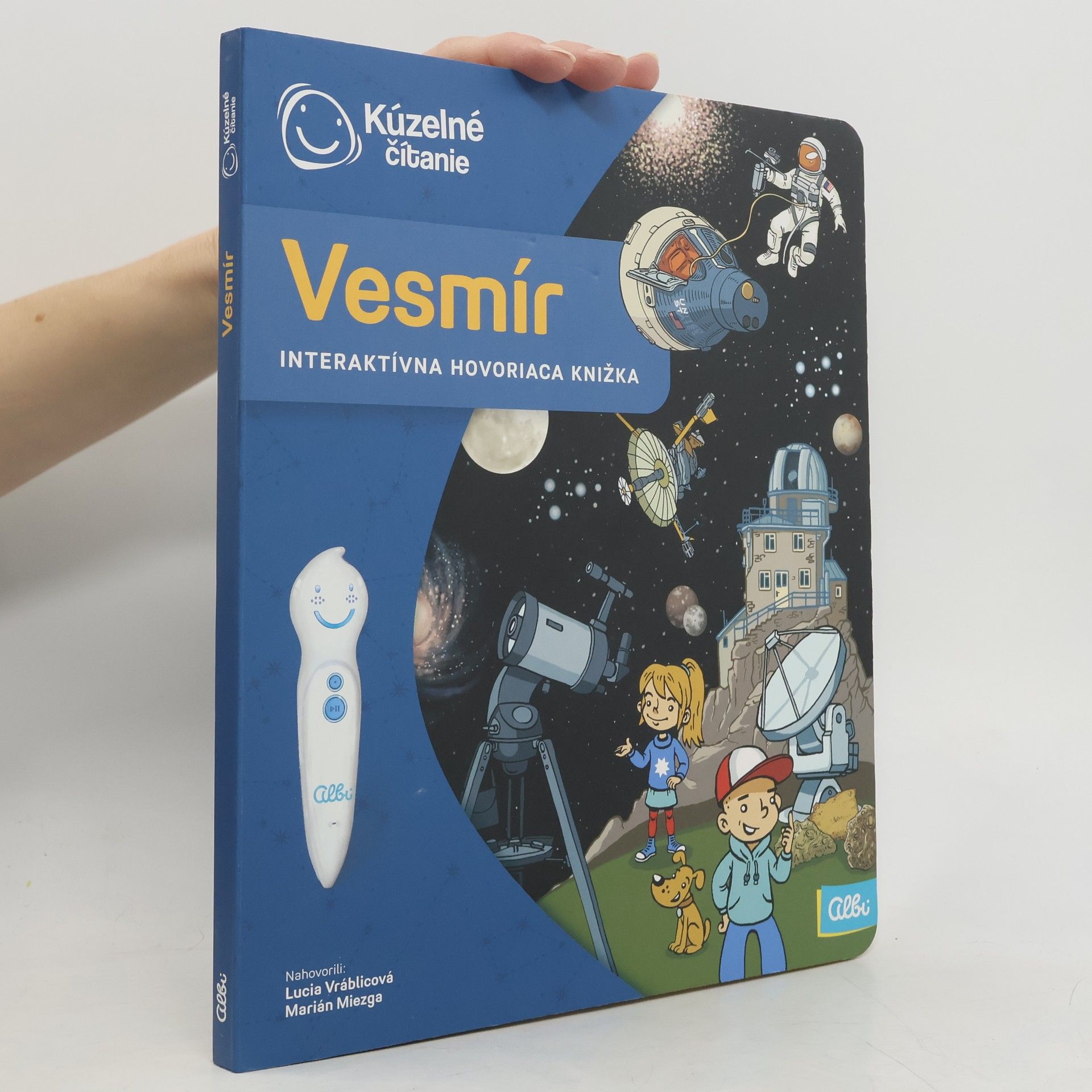 Lucia Vráblicová Vesmír. Interaktívna hovoriaca knižka