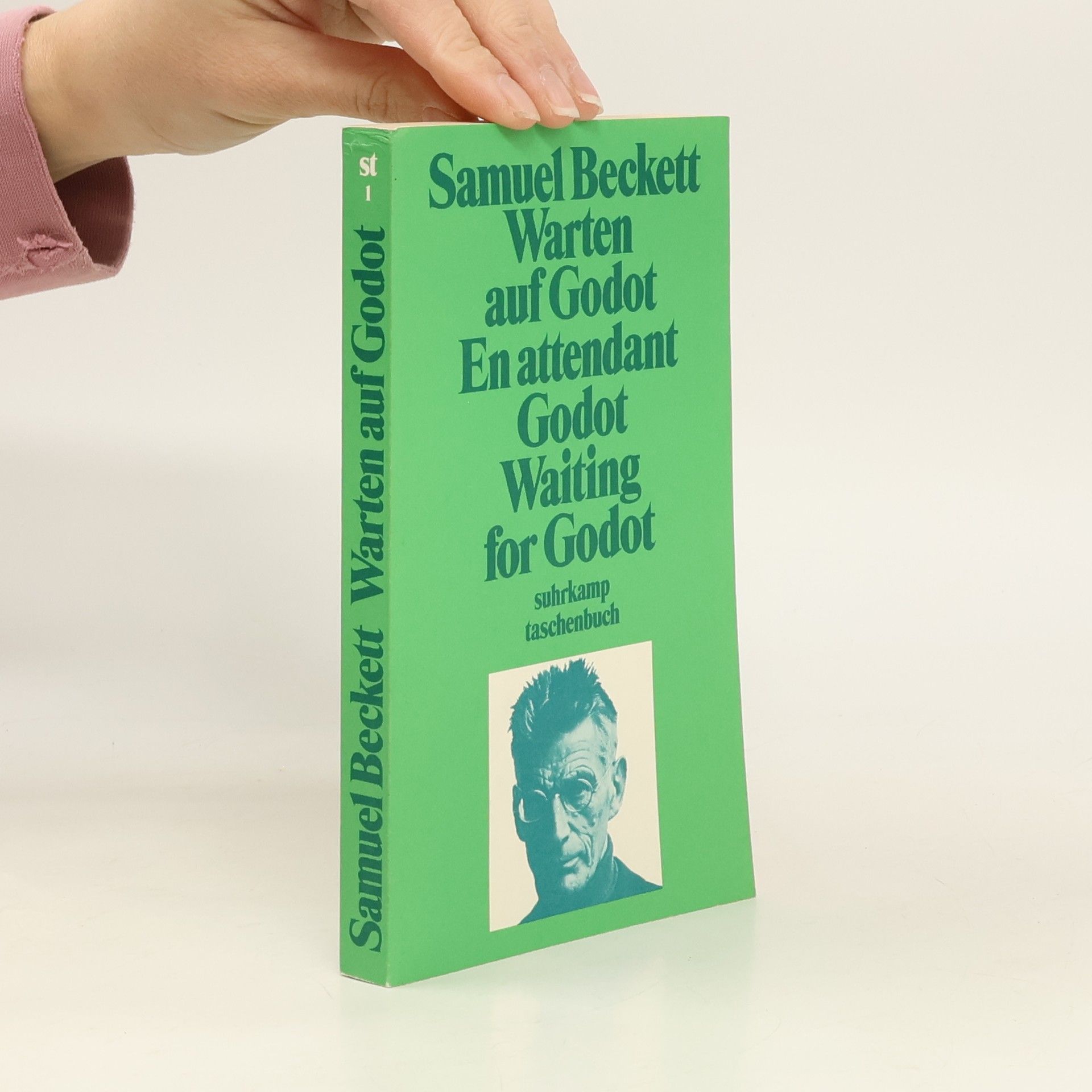 Samuel Beckett Warten auf Godot. En attendant Godot. Waiting for Godot