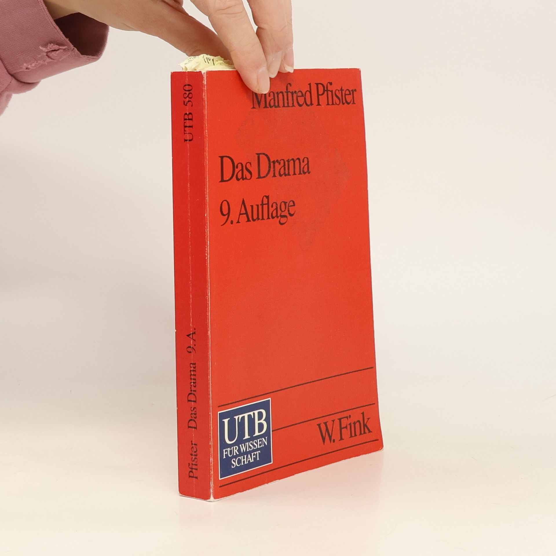 Manfred Pfister Das Drama