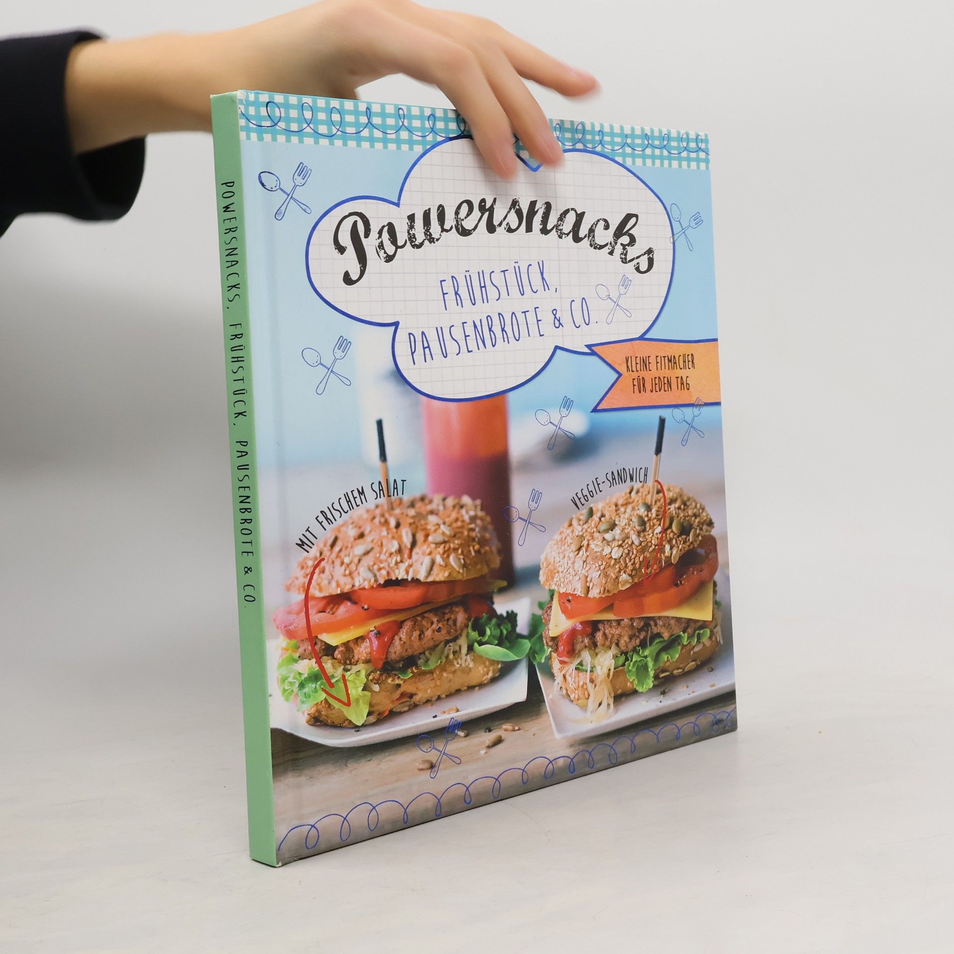 Autores varios Powersnacks, Frühstück, Pausenbrote & Co.