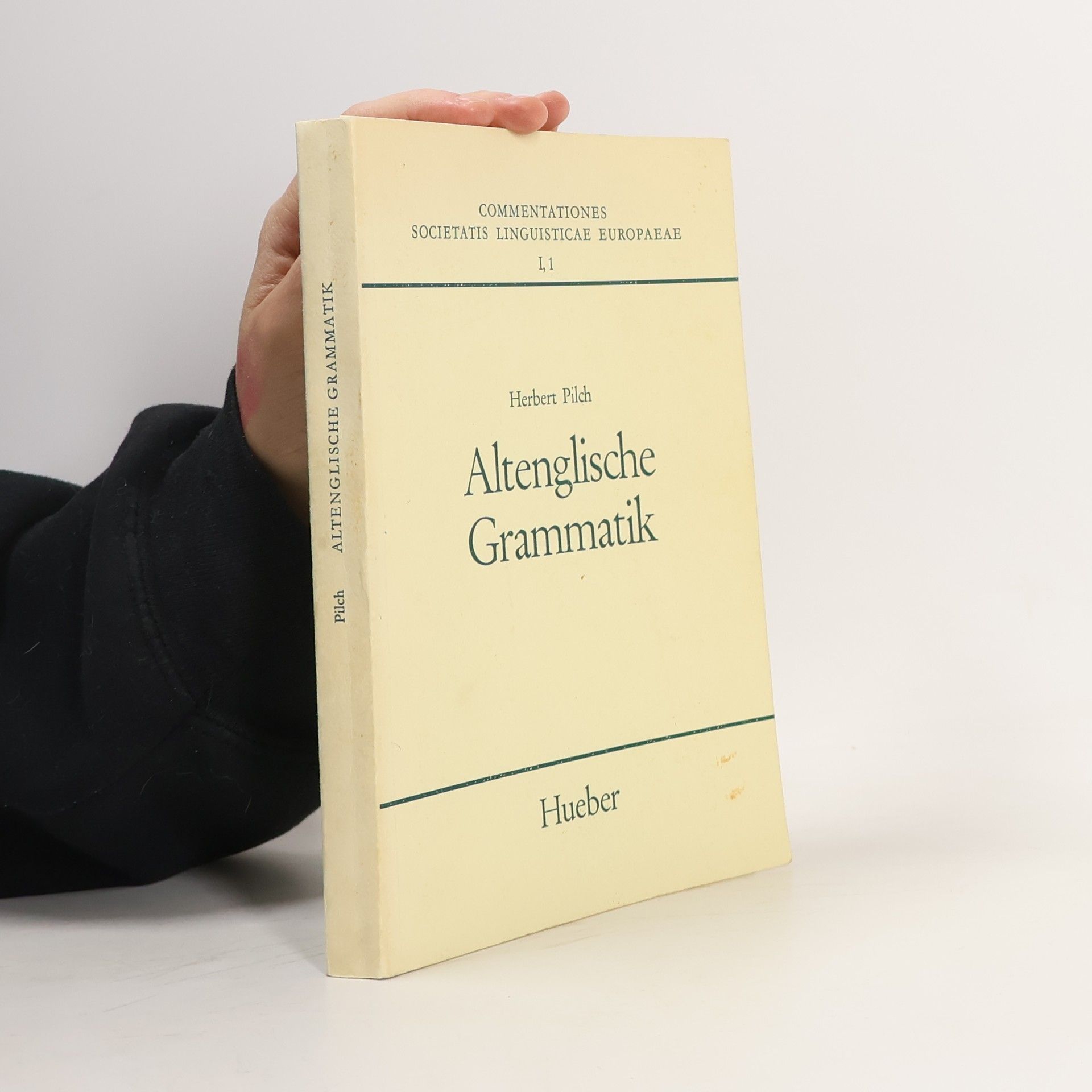 Herbert Pilch Altenglische Grammatik
