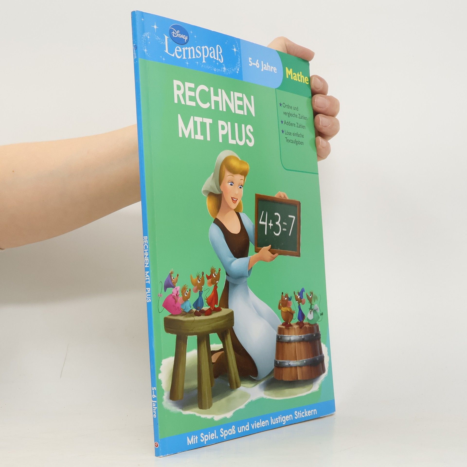 AA.VV. Disney: Lernspaß Prinzessinnen Rechnen mit Plus