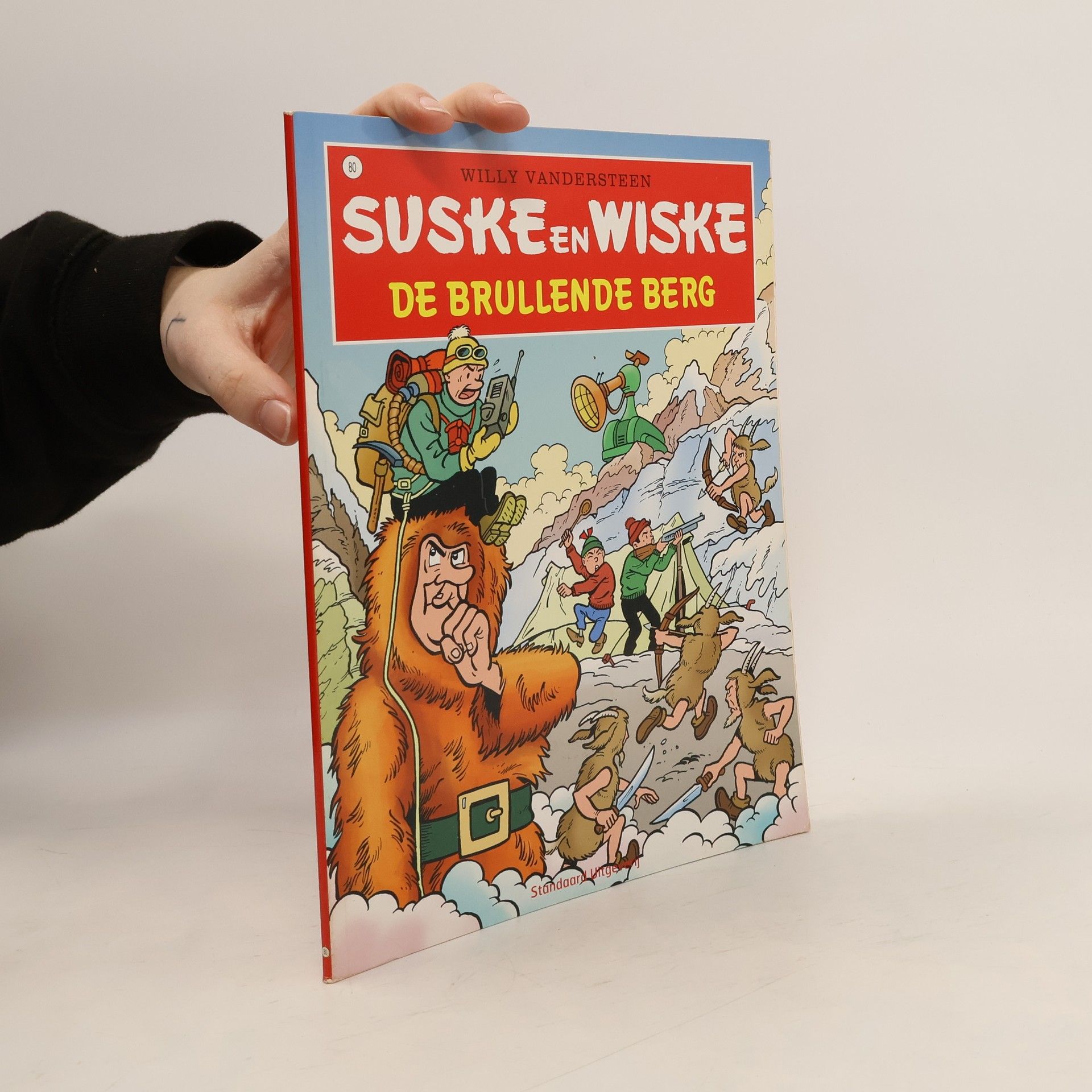 Willy Vandersteen Suske en Wiske - 80: De brullende berg