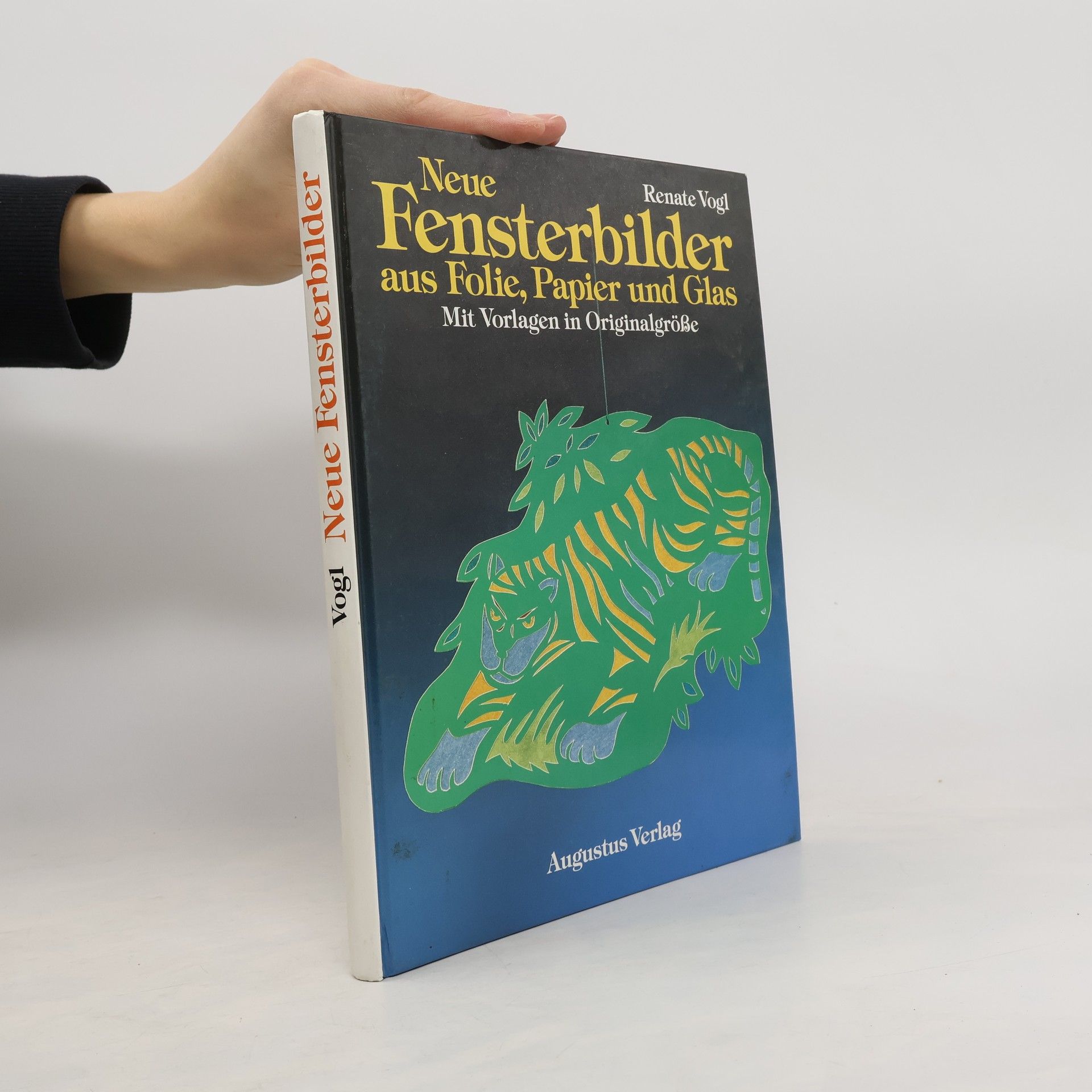 Renate Vogl Neue Fensterbilder aus Folie, Papier und Glas