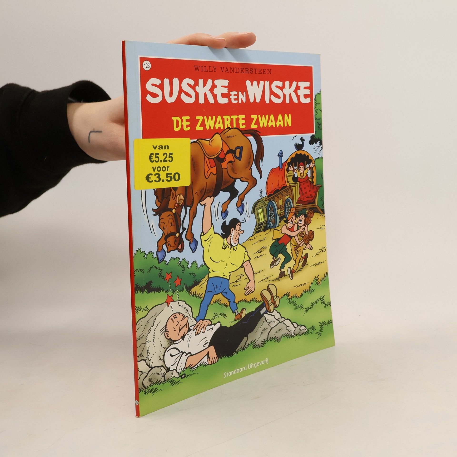 Willy Vandersteen Suske en Wiske - 123: De Zwarte zwaan / druk 1