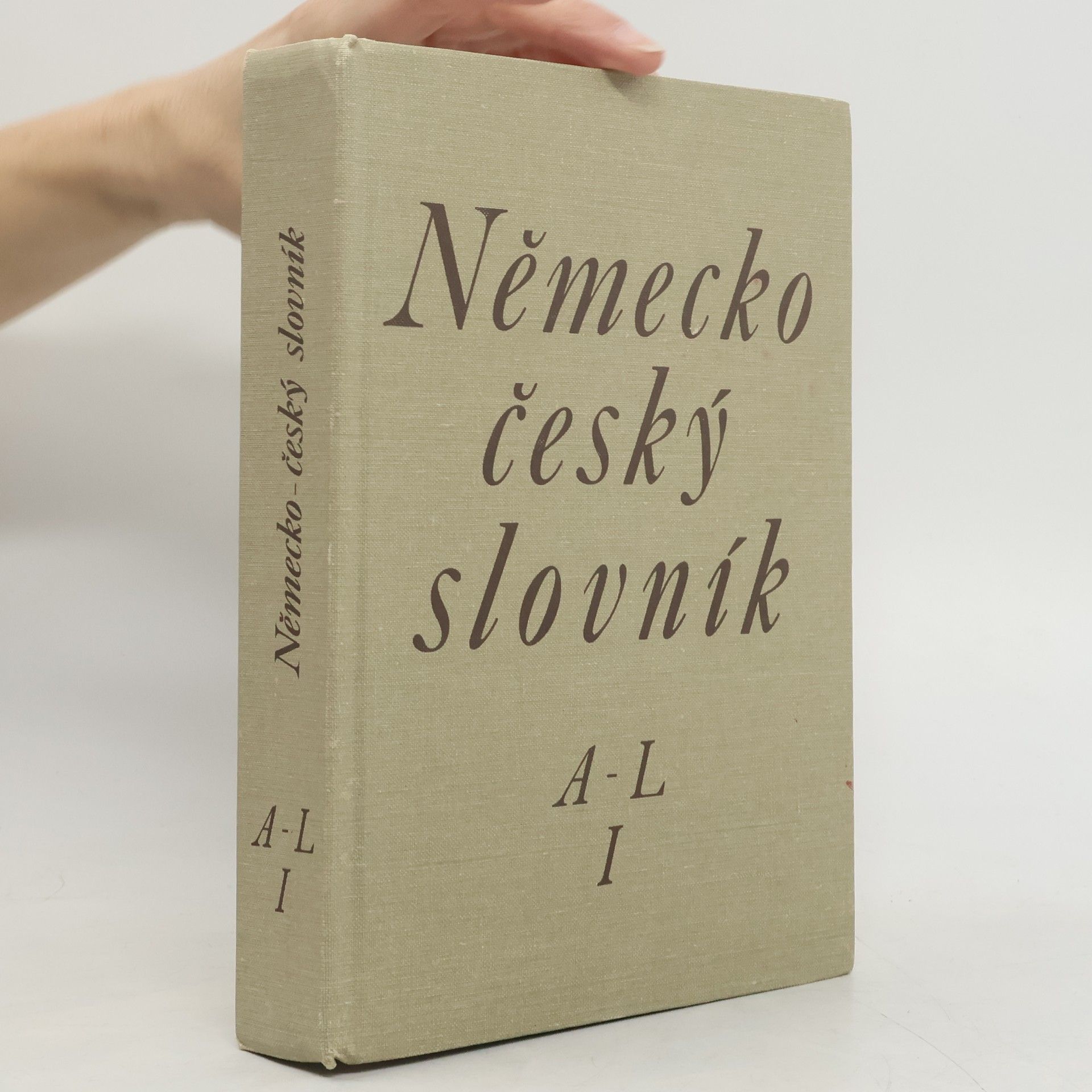 Collectif d'auteurs Německo-český slovník I. A-L