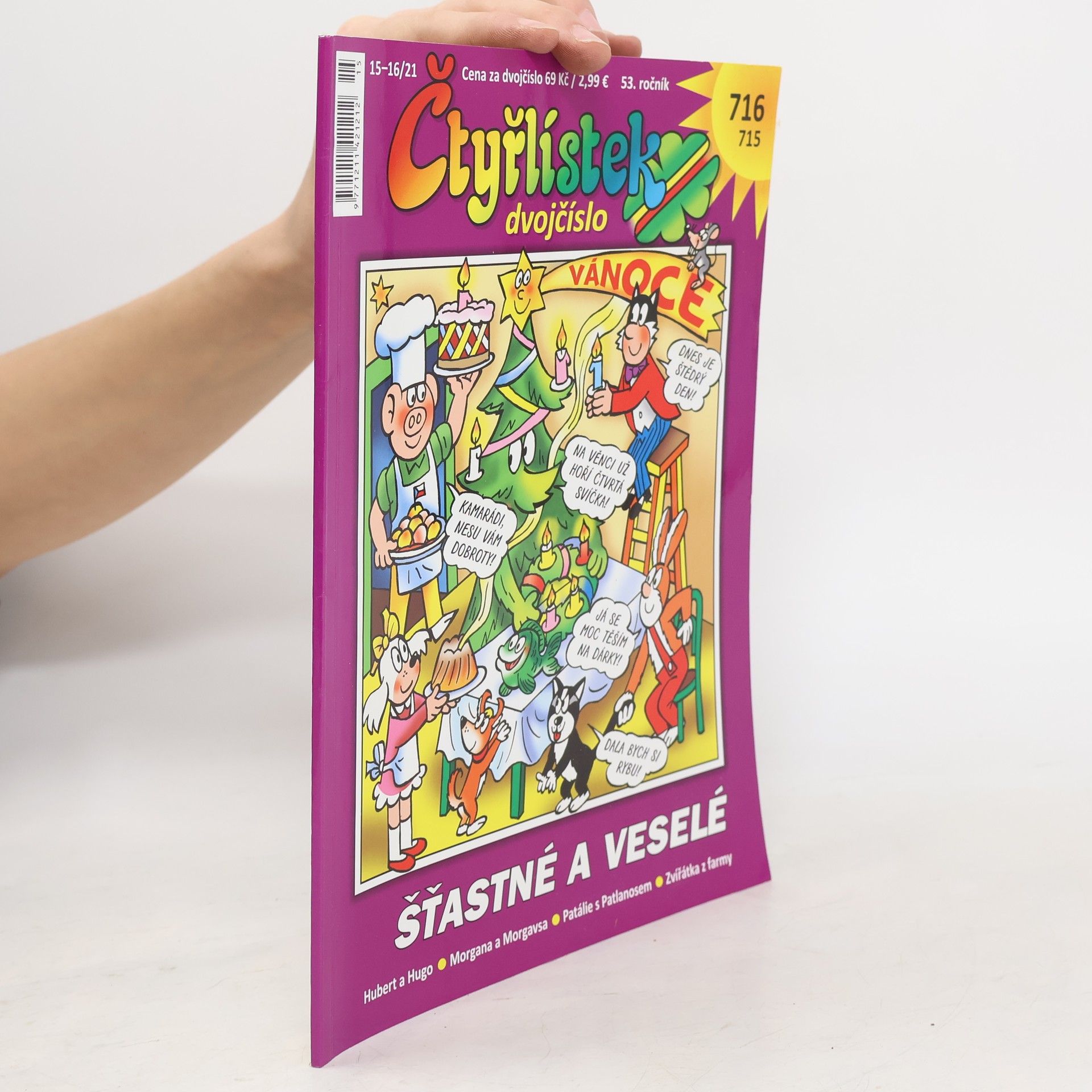 Kolektív autorov Čtyřlístek 715-716. 15-16/21