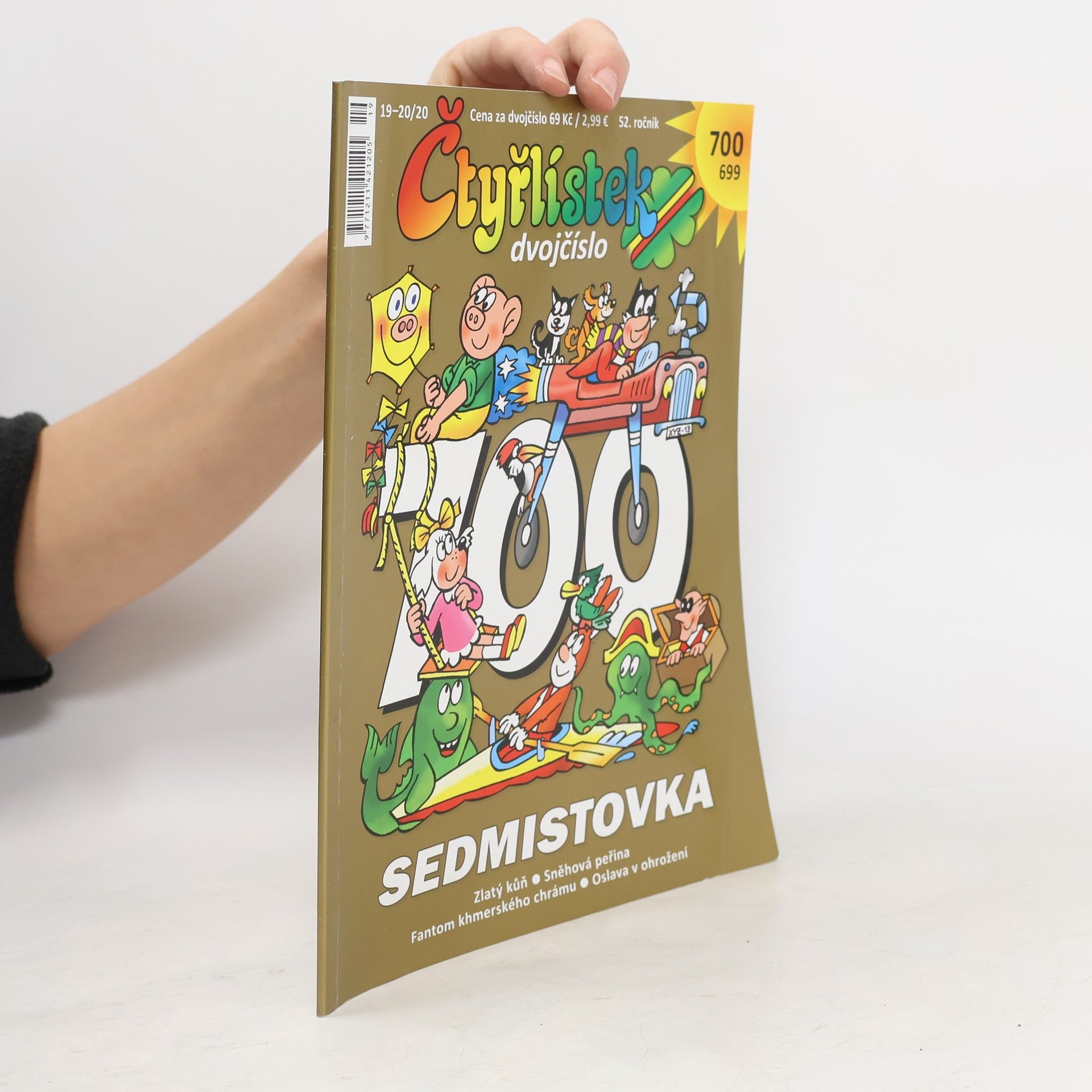 Kolektív autorov Čtyřlístek dvojčíslo. 699-700