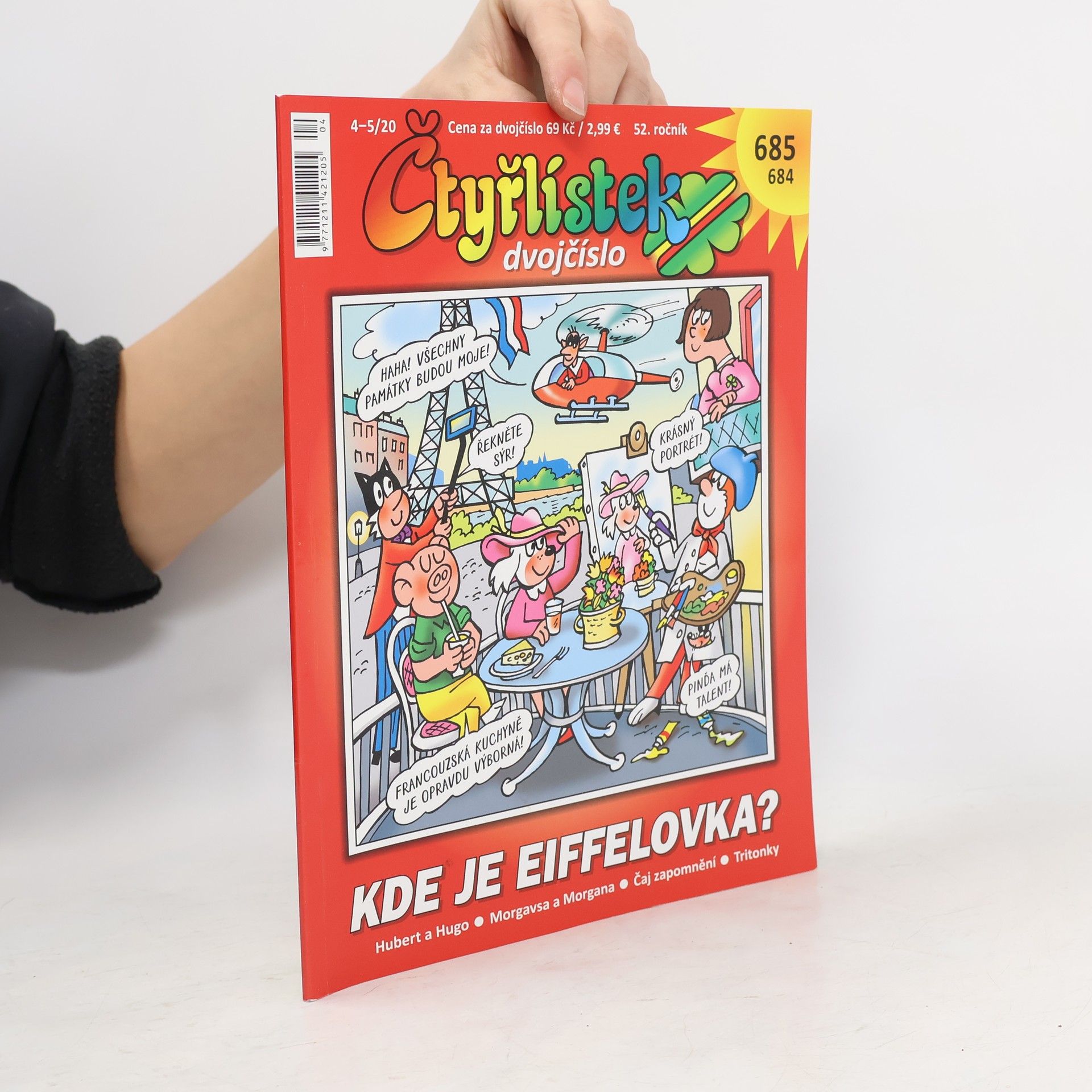 Autores varios Čtyřlístek dvojčíslo 4-5/2020