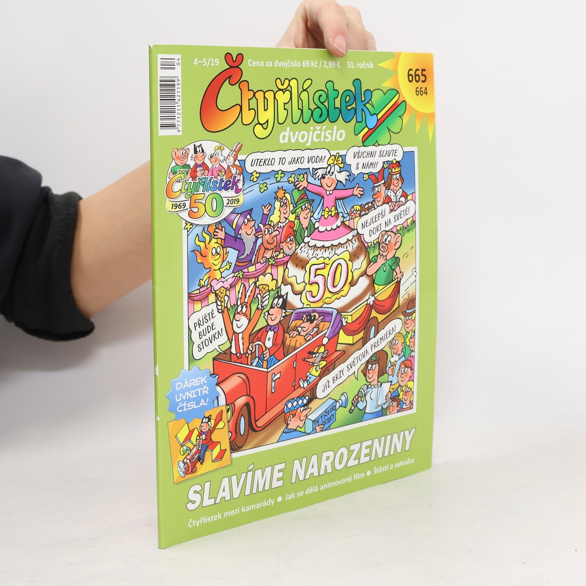 AA.VV. Čtyřlístek 664/665, 4-5/2019.