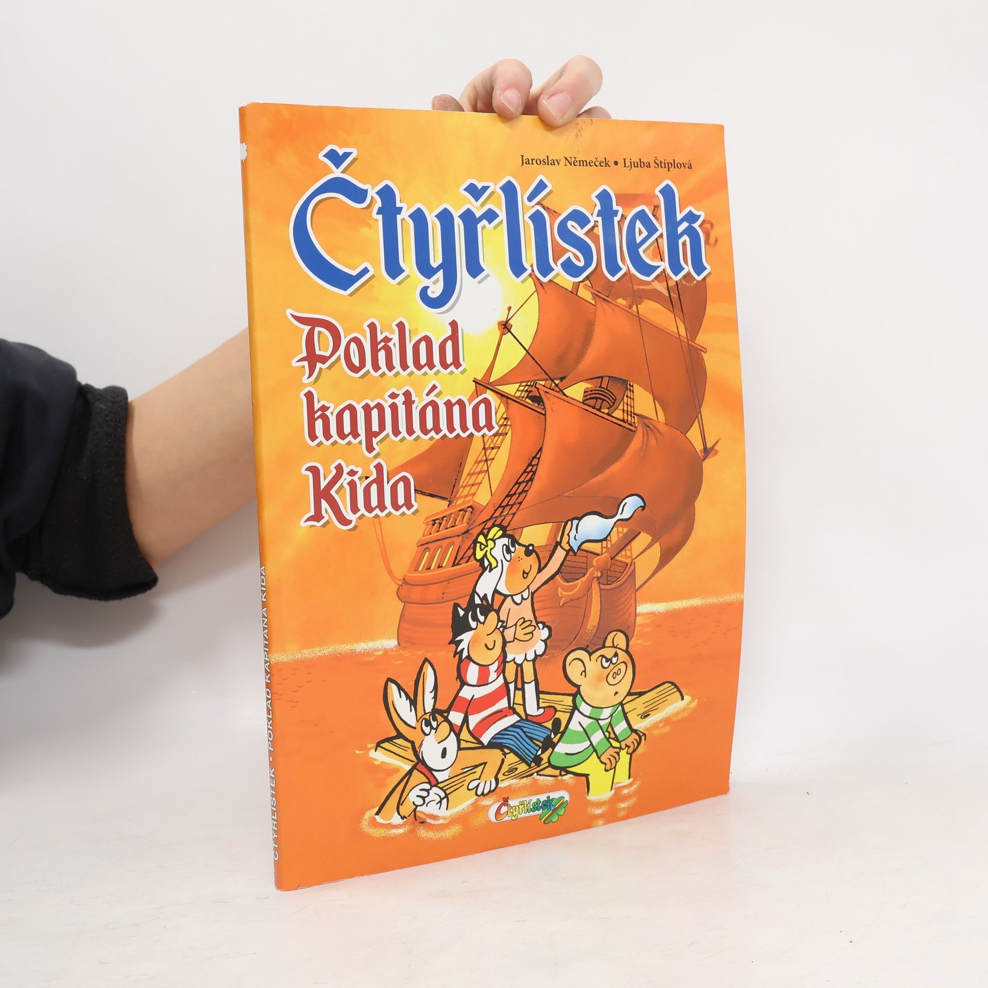 Čtyřlístek. Poklad kapitána Kida