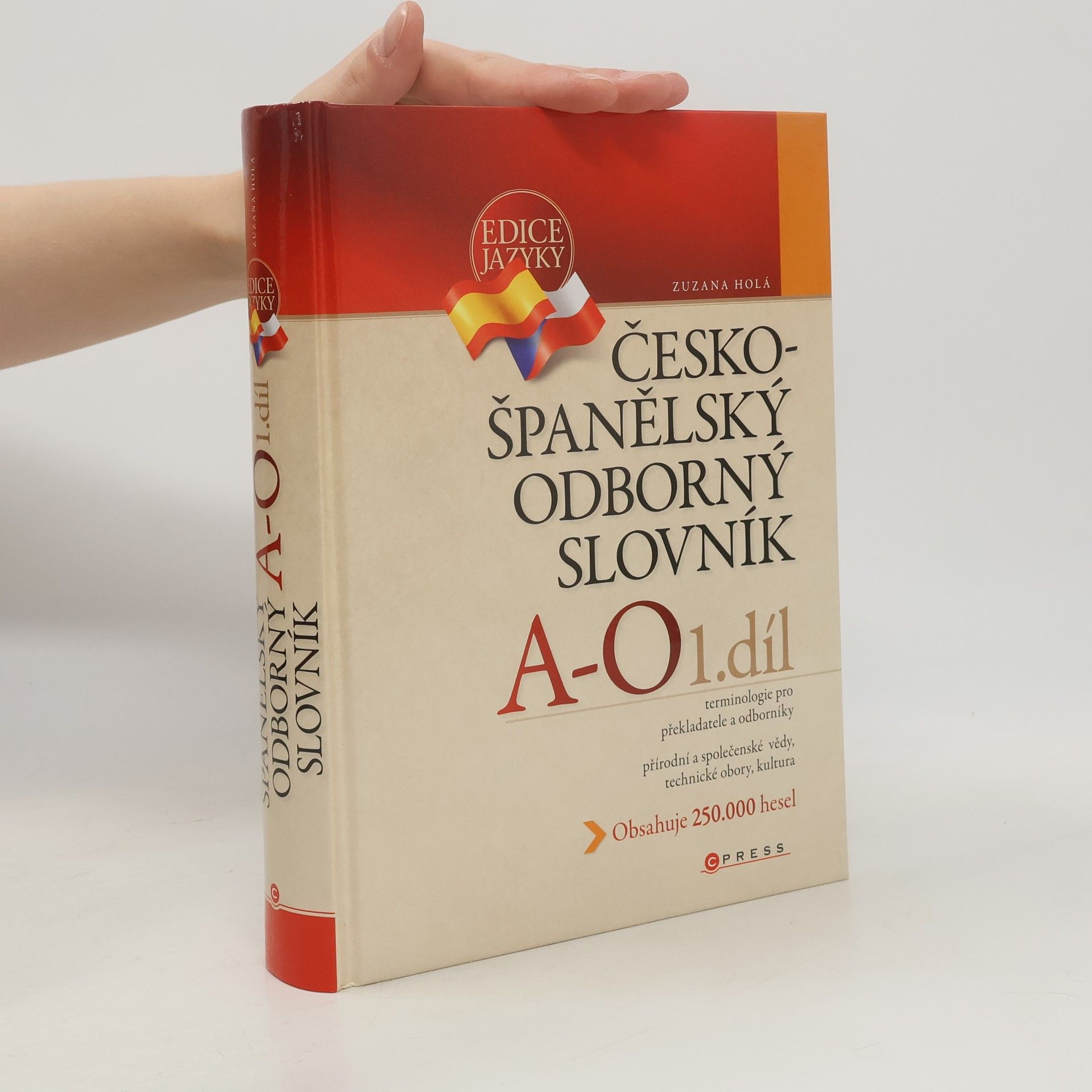 Zuzana Holá Česko-španělský odborný slovník 1. díl