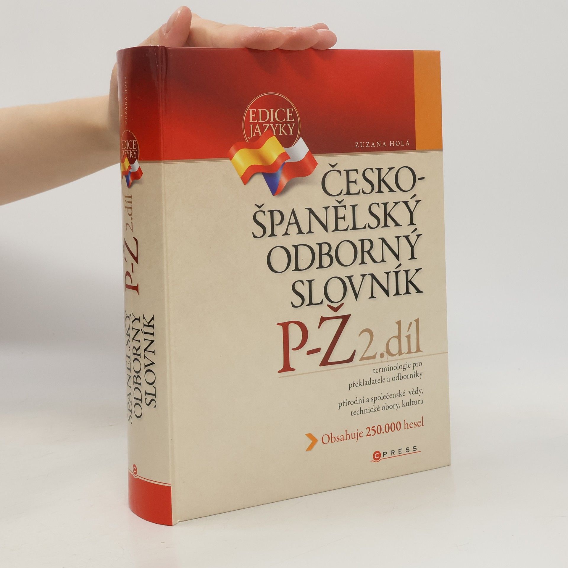 Česko-španělský odborný slovník, 2. díl