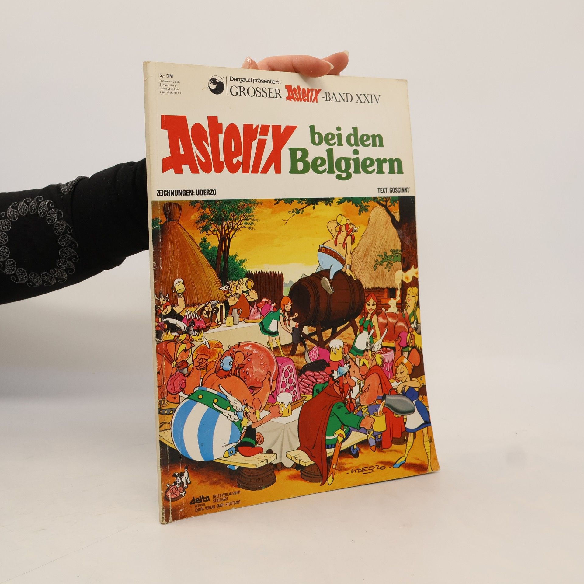 Albert Uderzo Grosser Asterix- Band XXIV. Asterix bei den Belgiern