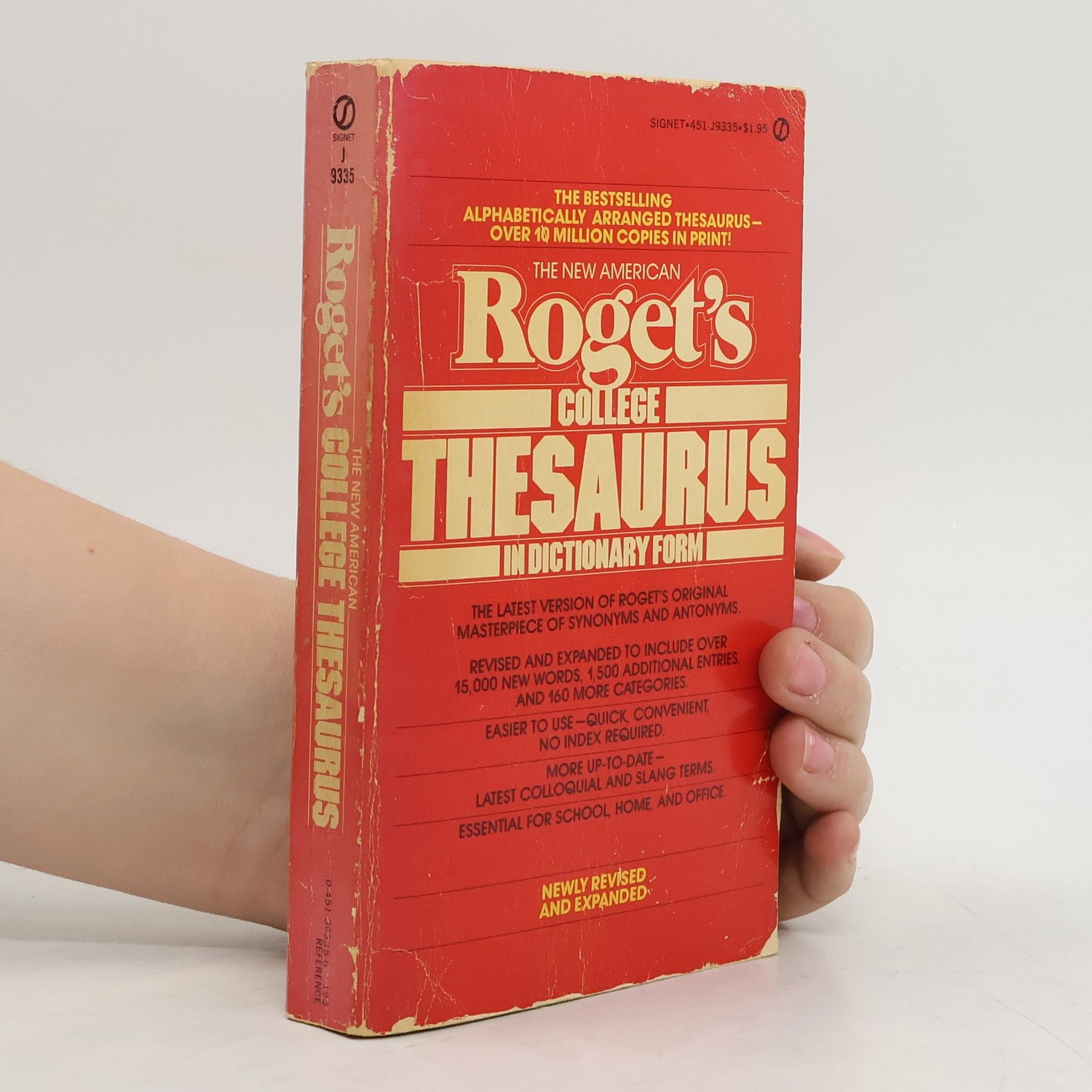 Philip D. Morehead The New American Roget's College Thesaurus In Dictionary Form