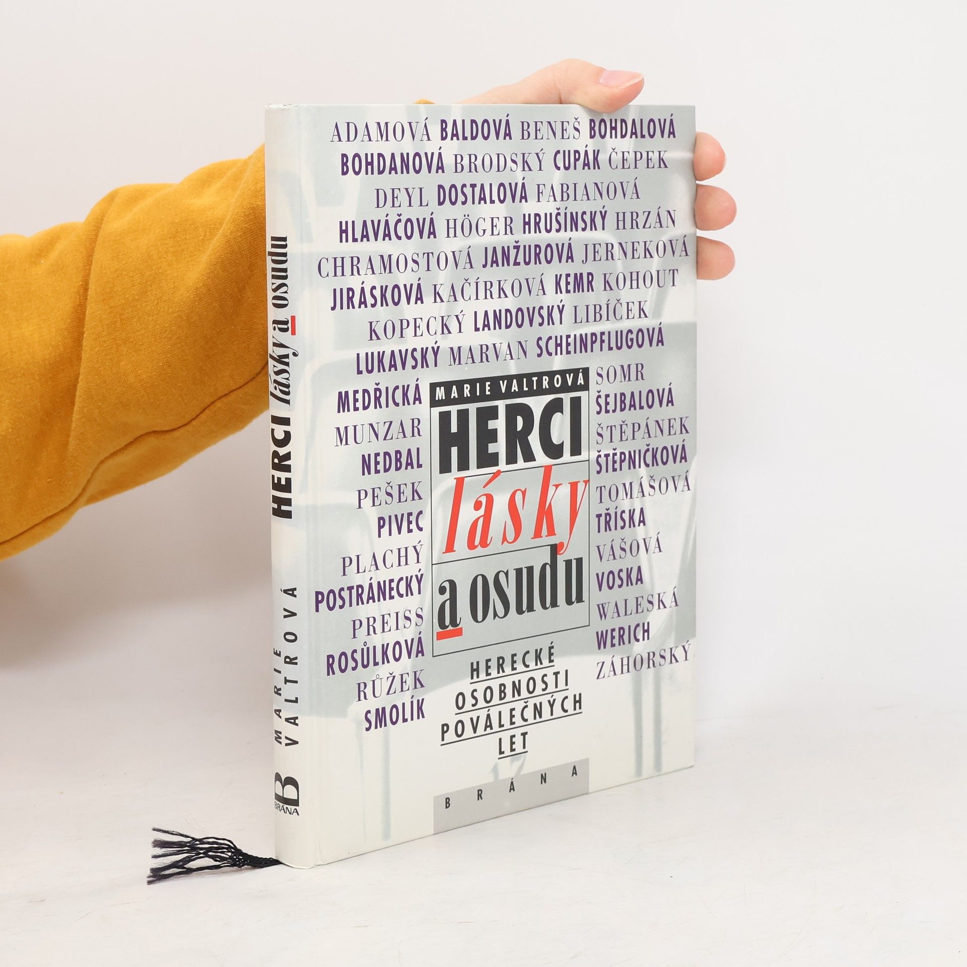 Marie Valtrová Herci lásky a osudu : herecké osobnosti poválečných let