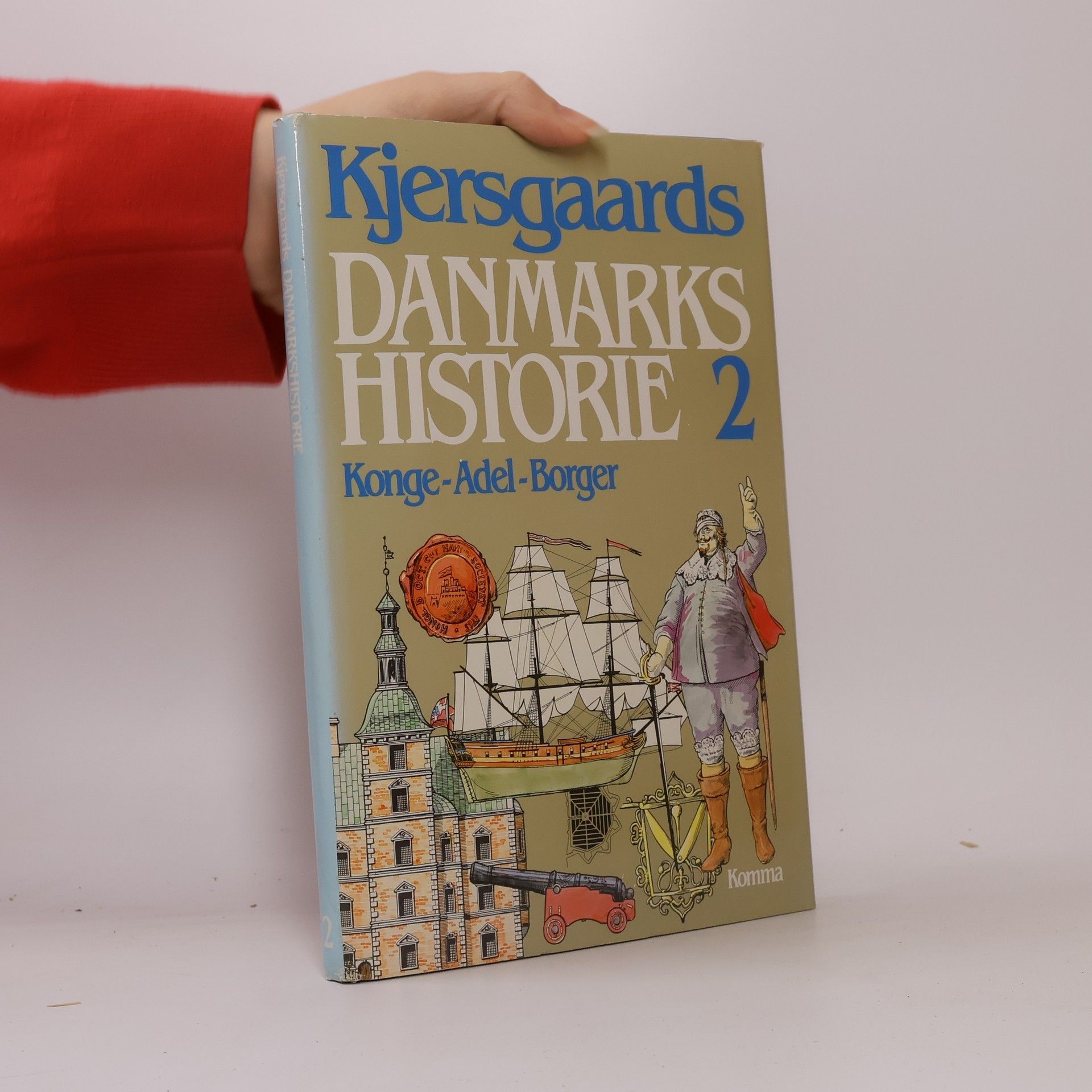 Kjersgaards danmarkshistorie. 2, Konge-adel-borger
