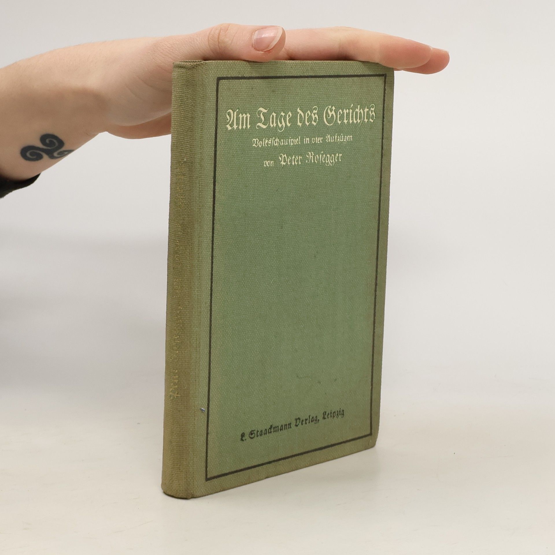 Peter Rosegger Am Tage des Gerichts