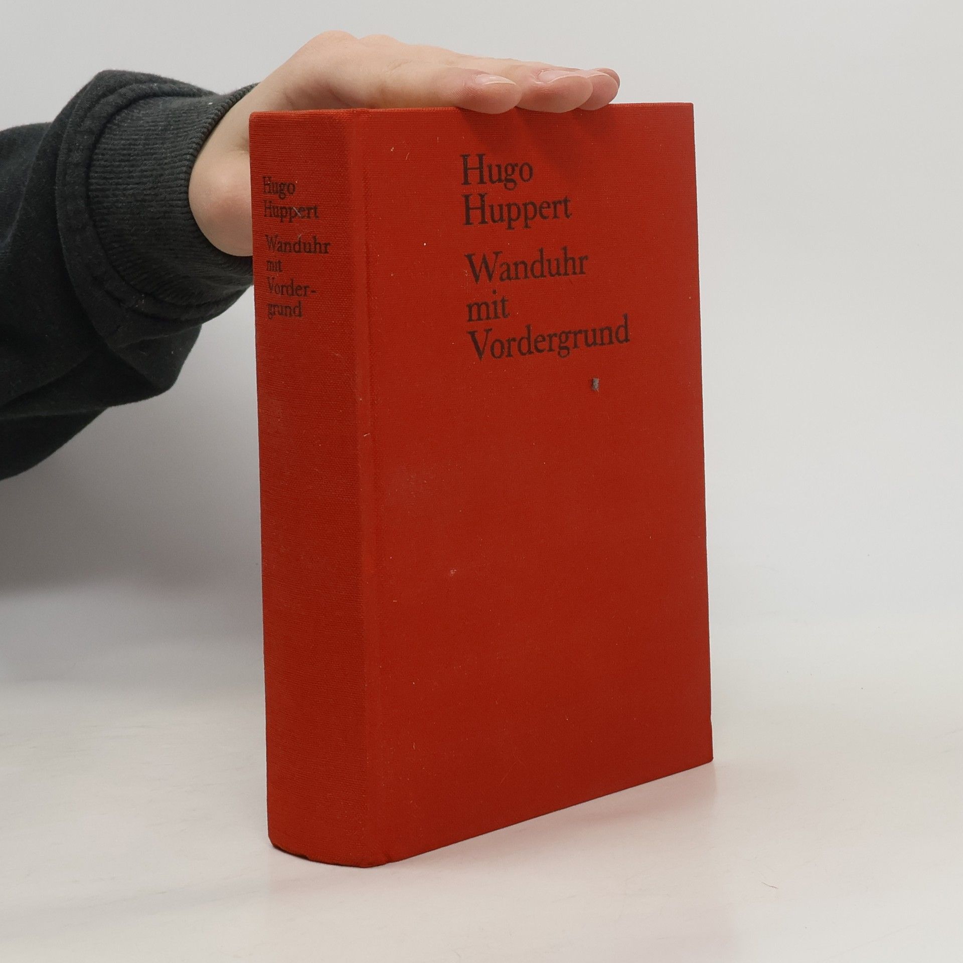 Hugo Huppert Wanduhr mit Vordergrund