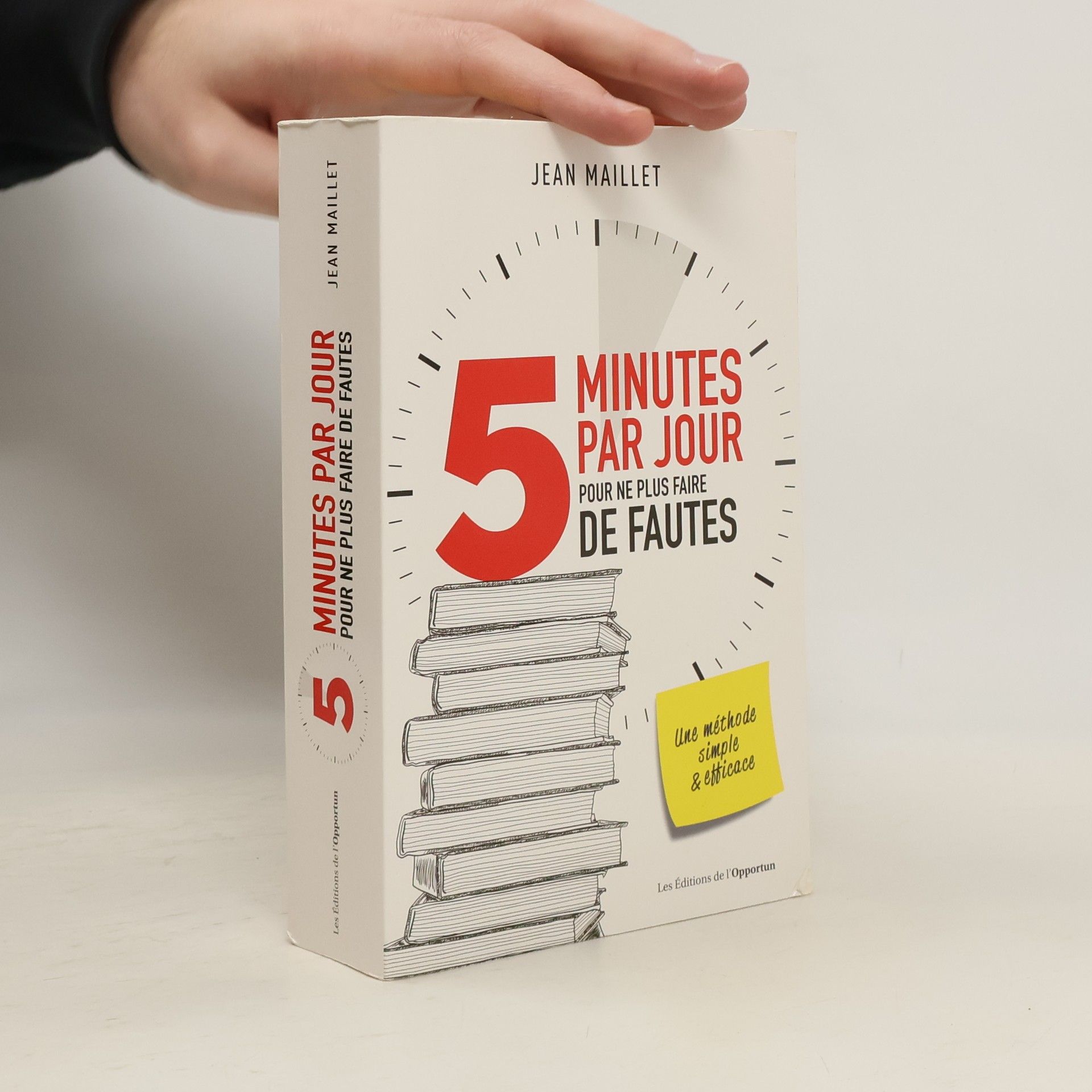 Jean Maillet 5 minutes par jour pour ne plus faire de fautes
