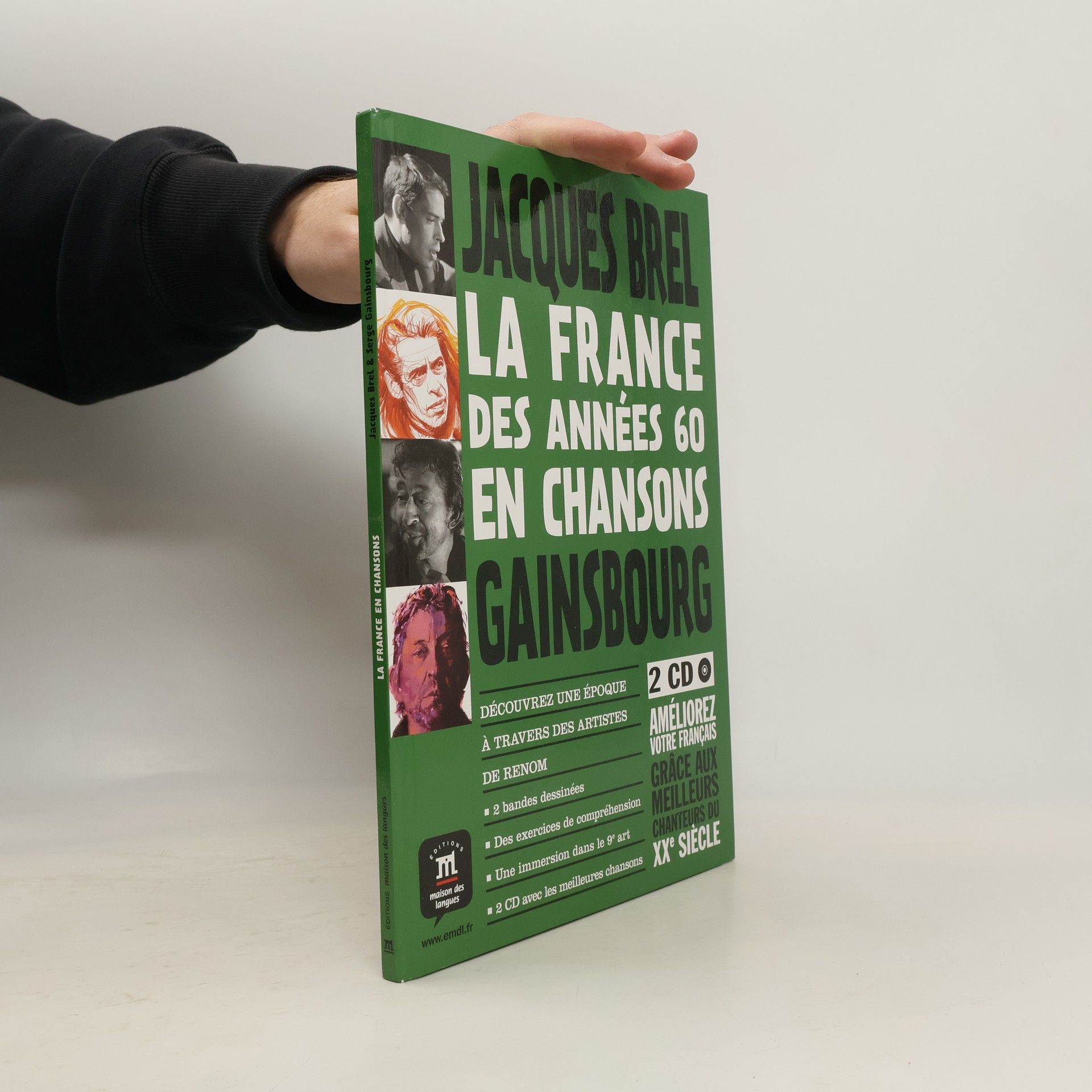 Geneviève Briet La France des années 60 en chanson, Gainsbourg, Brel, Barbara